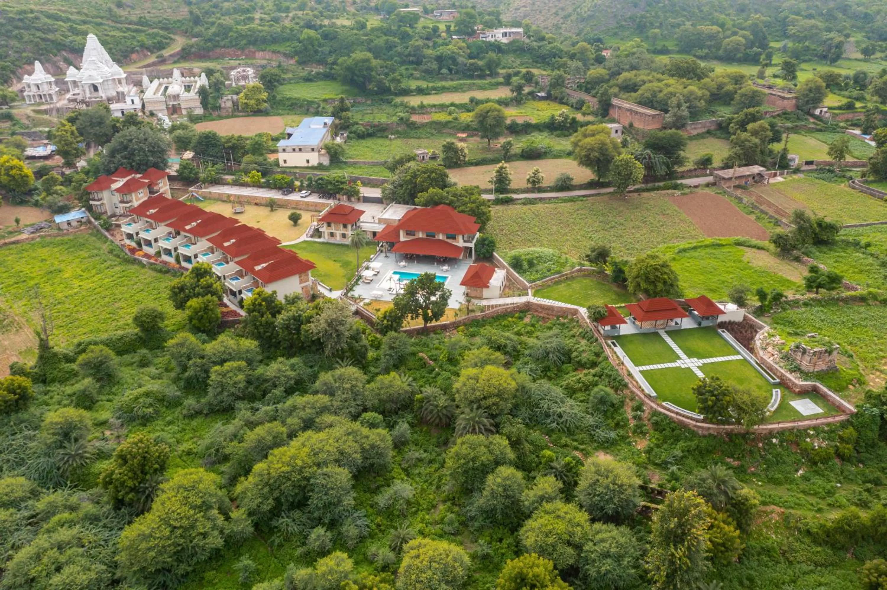 Property building in Sarasiruham Resort - Private Pool Villa in Udaipur