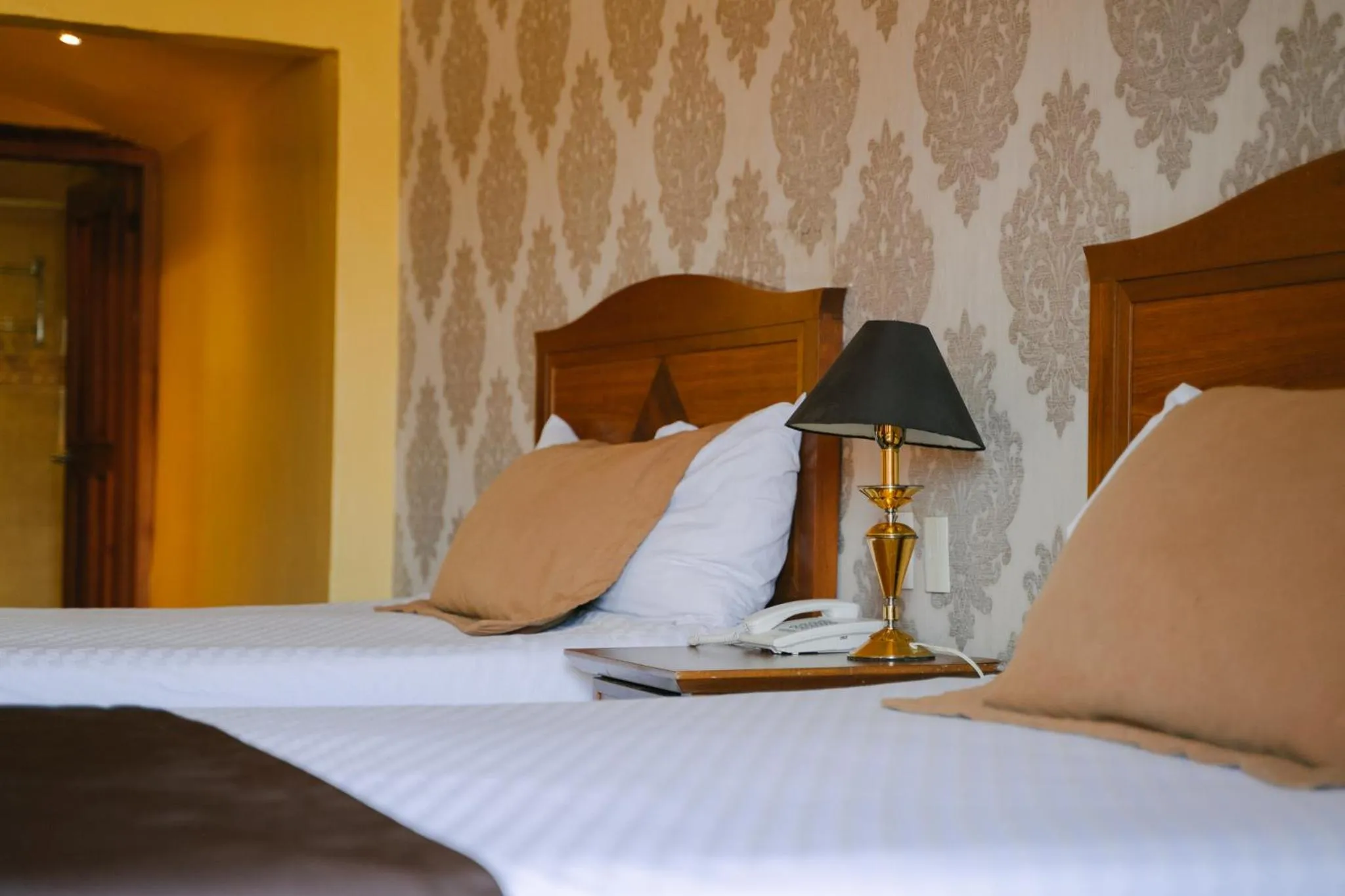 Bed in Hotel Casa Santa Lucia