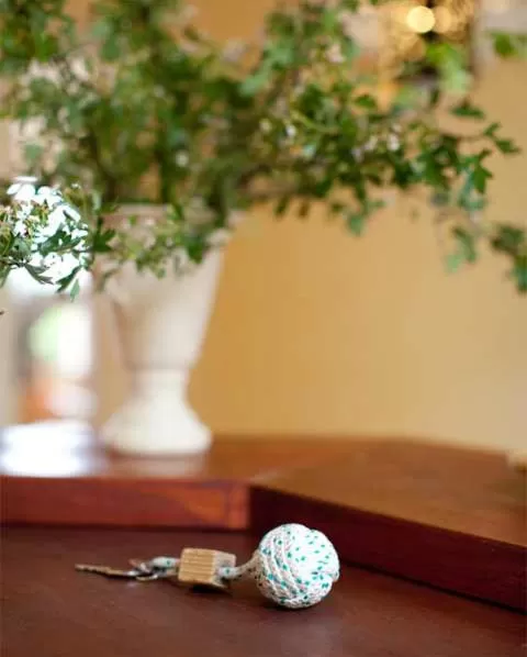 Decorative detail in Hotel Le Toeno