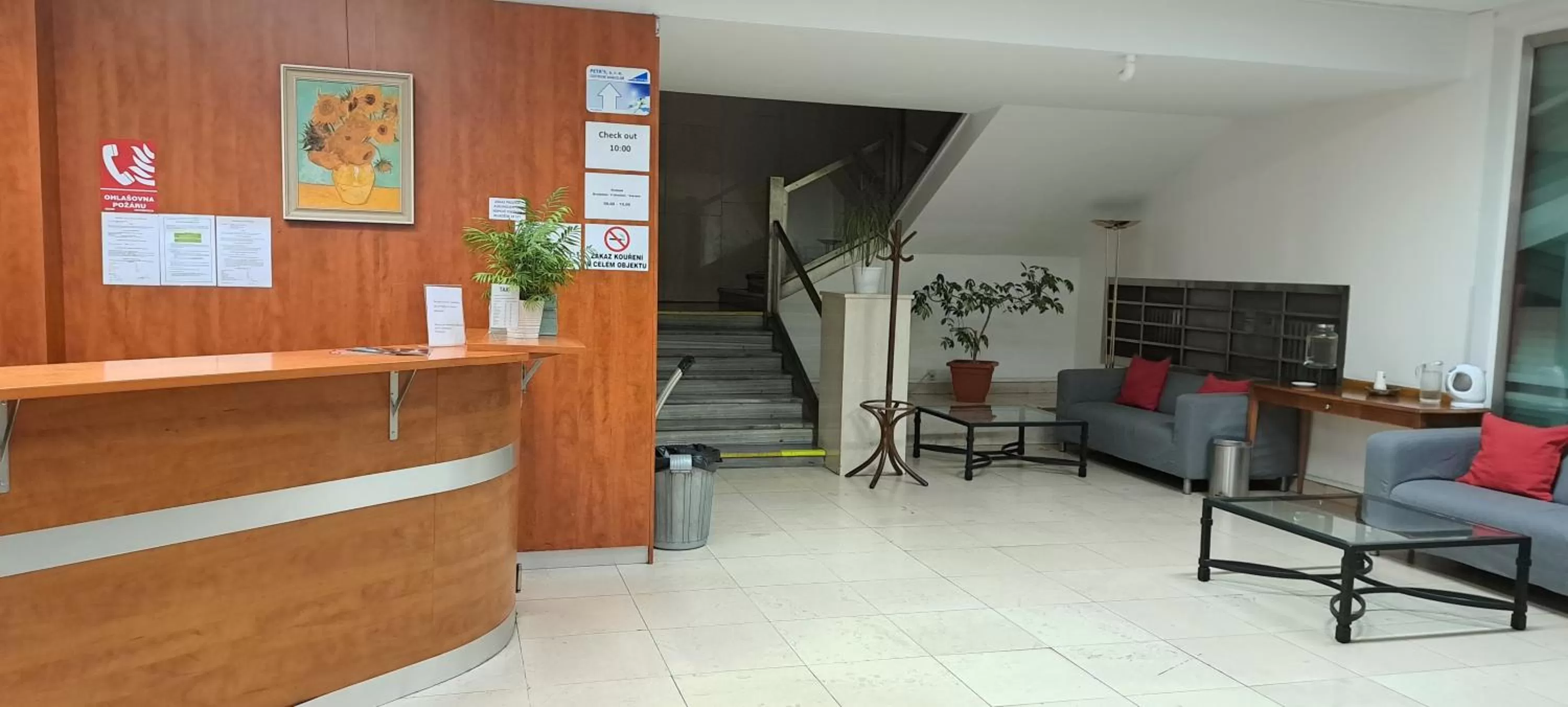 Lobby or reception in Hotel Legie