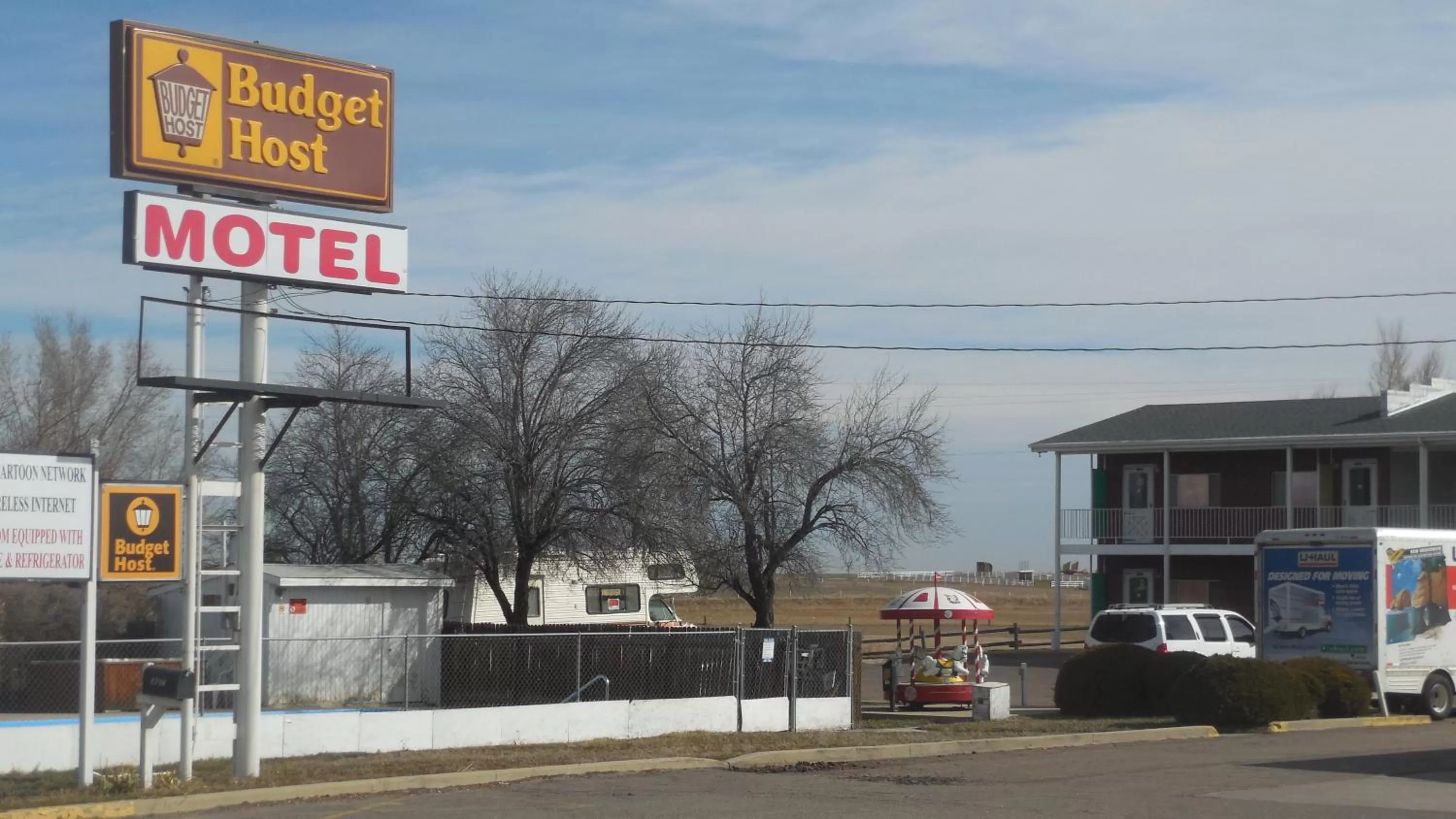 Property building in Budget Host Exit 254 Inn