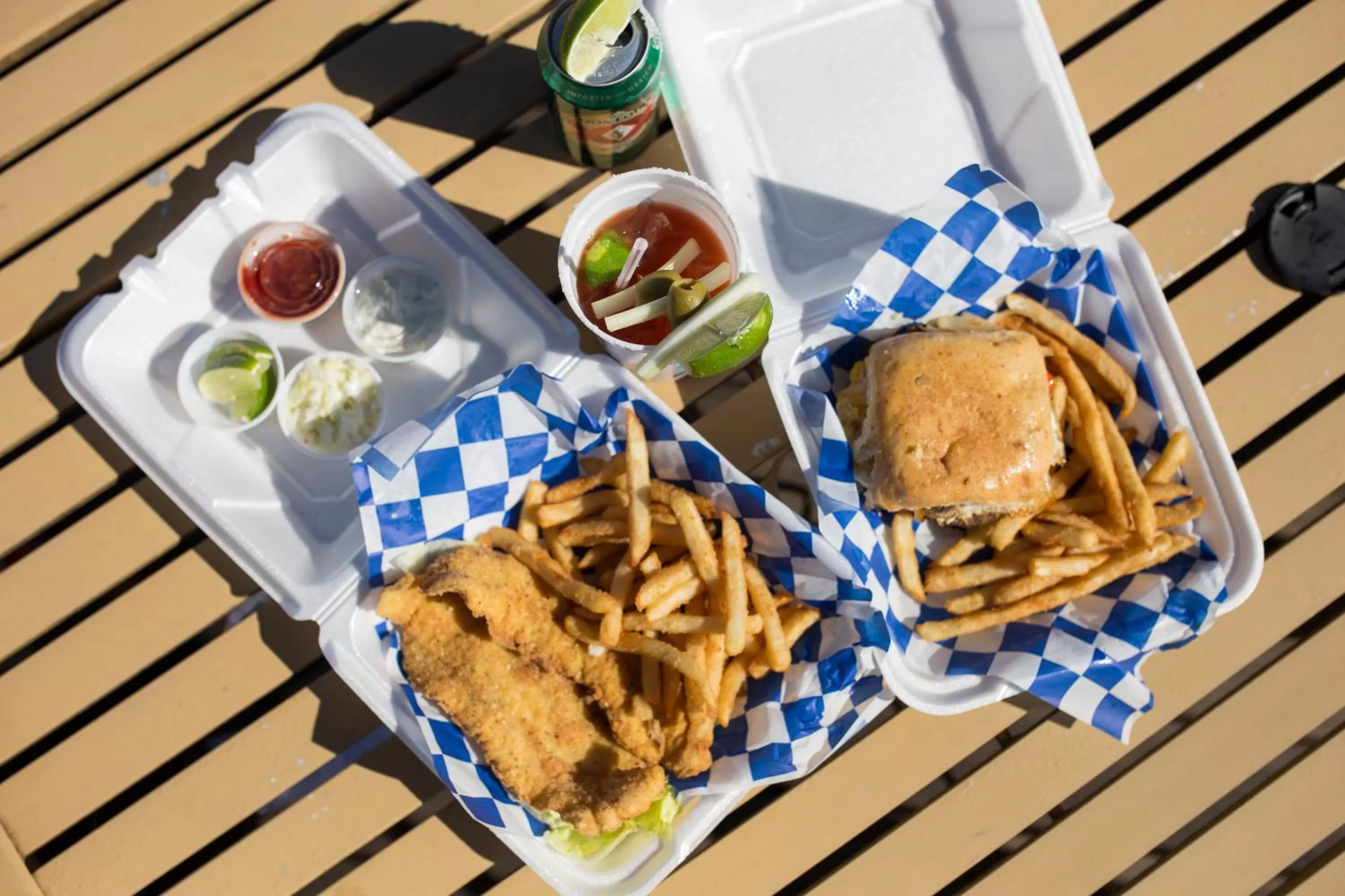 Lunch in La Copa Inn Beach Hotel