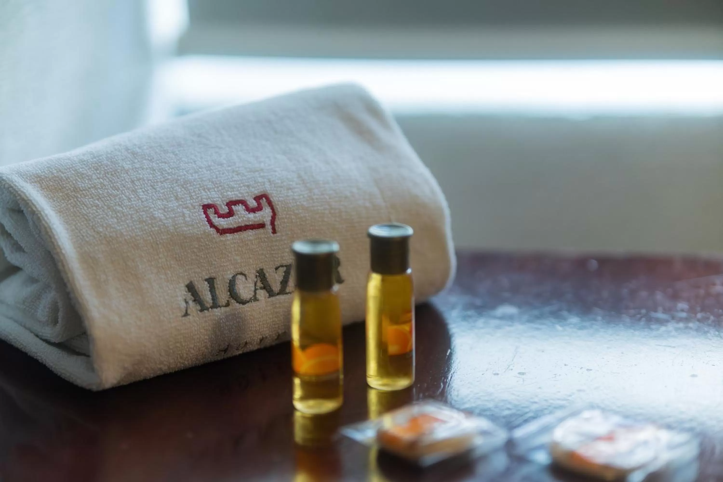 towels in Hotel Alcazar - Guadalajara Centro Historico