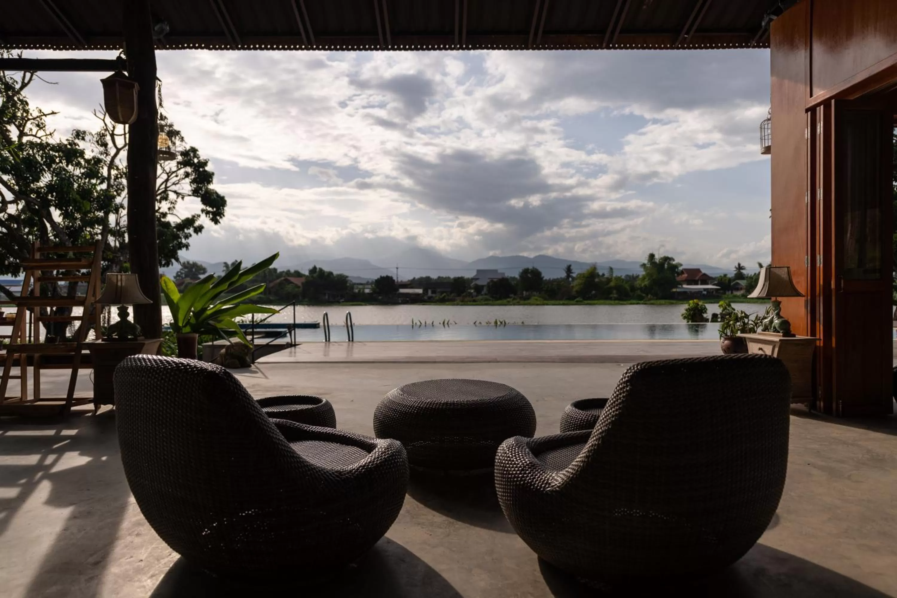 Swimming pool in Doi Inthanon Riverside resort