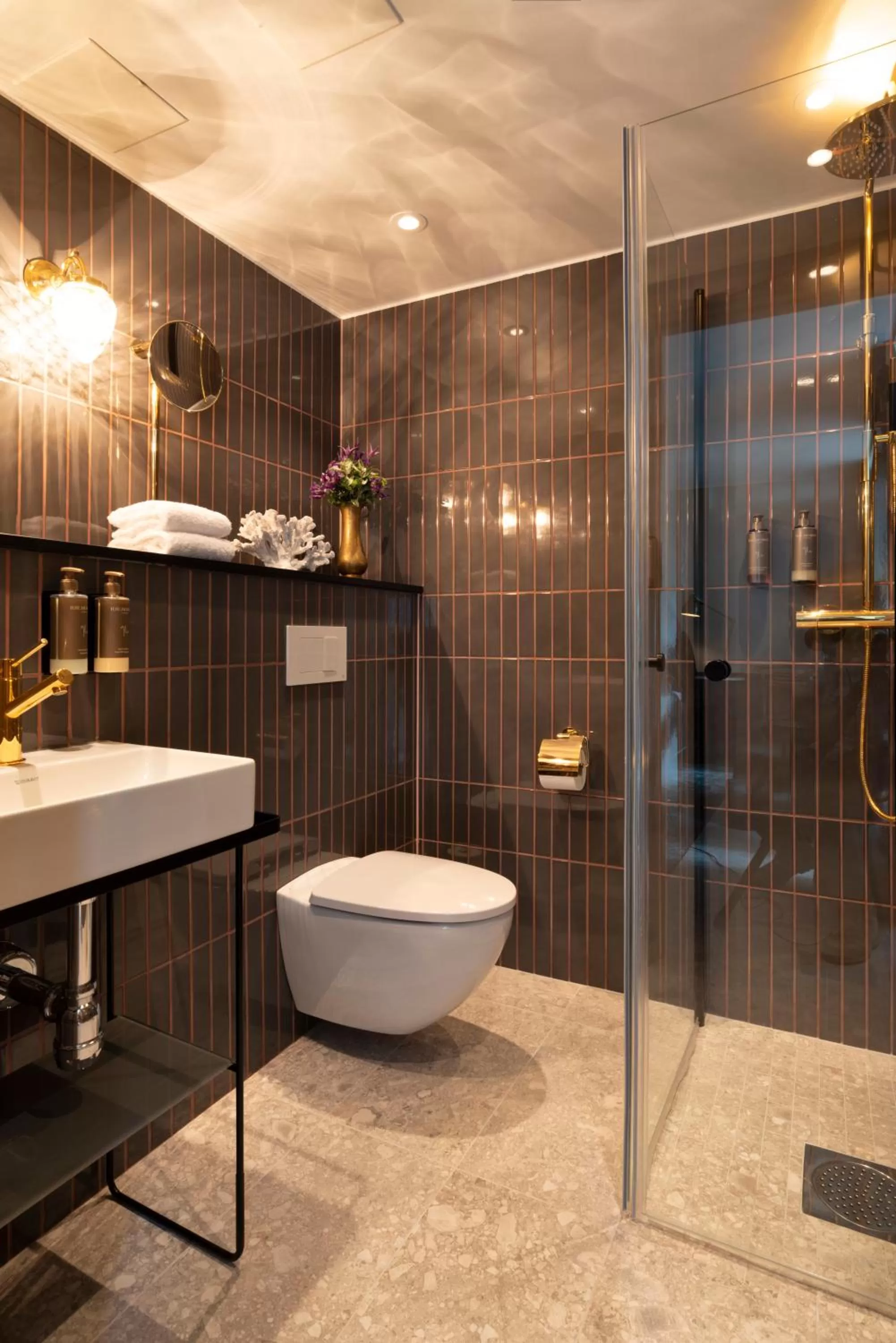 Shower in Näsby Slott