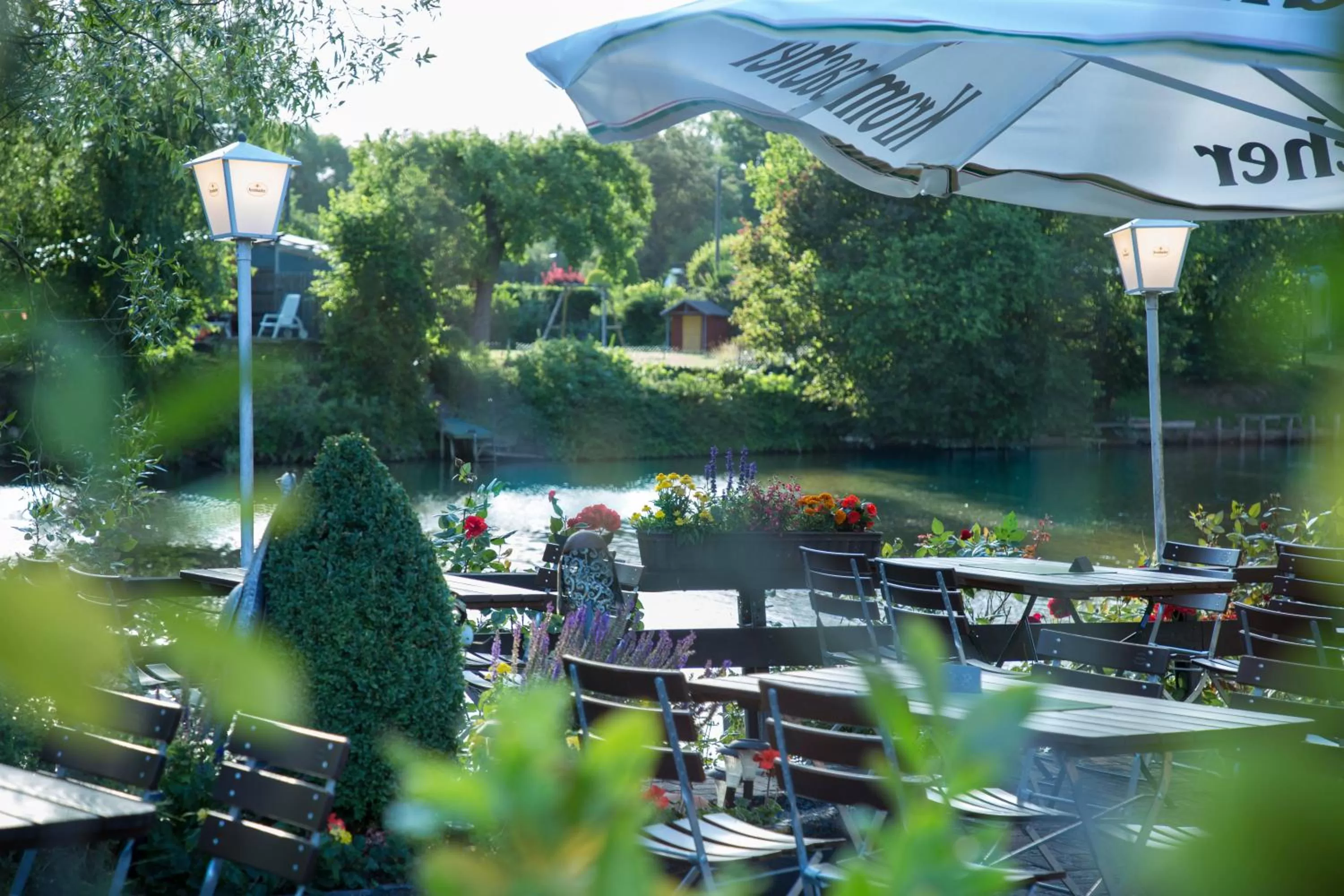 Garden in Altes Eishaus, Hotel & Restaurant