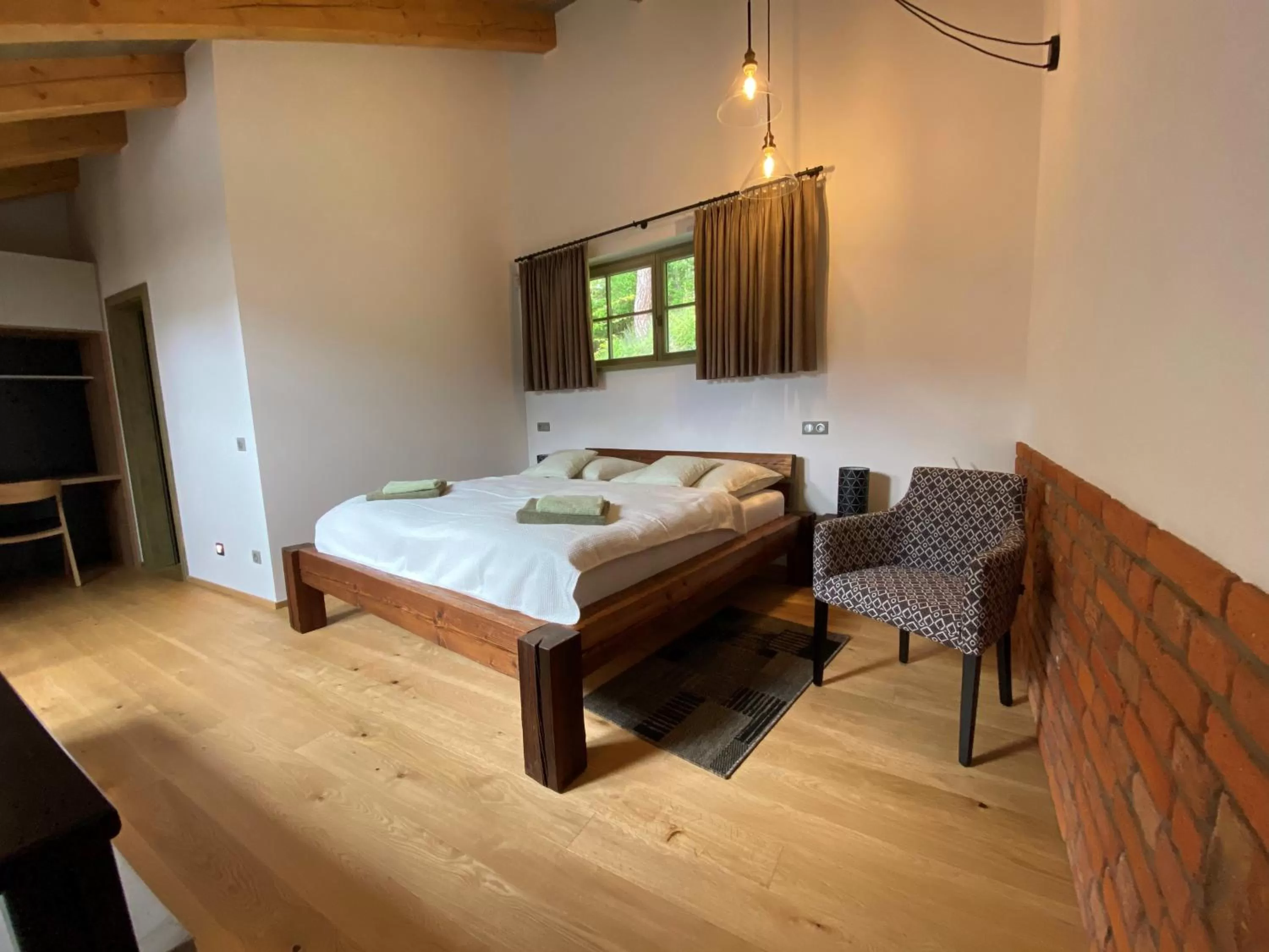 Bed in Penzion Stodola