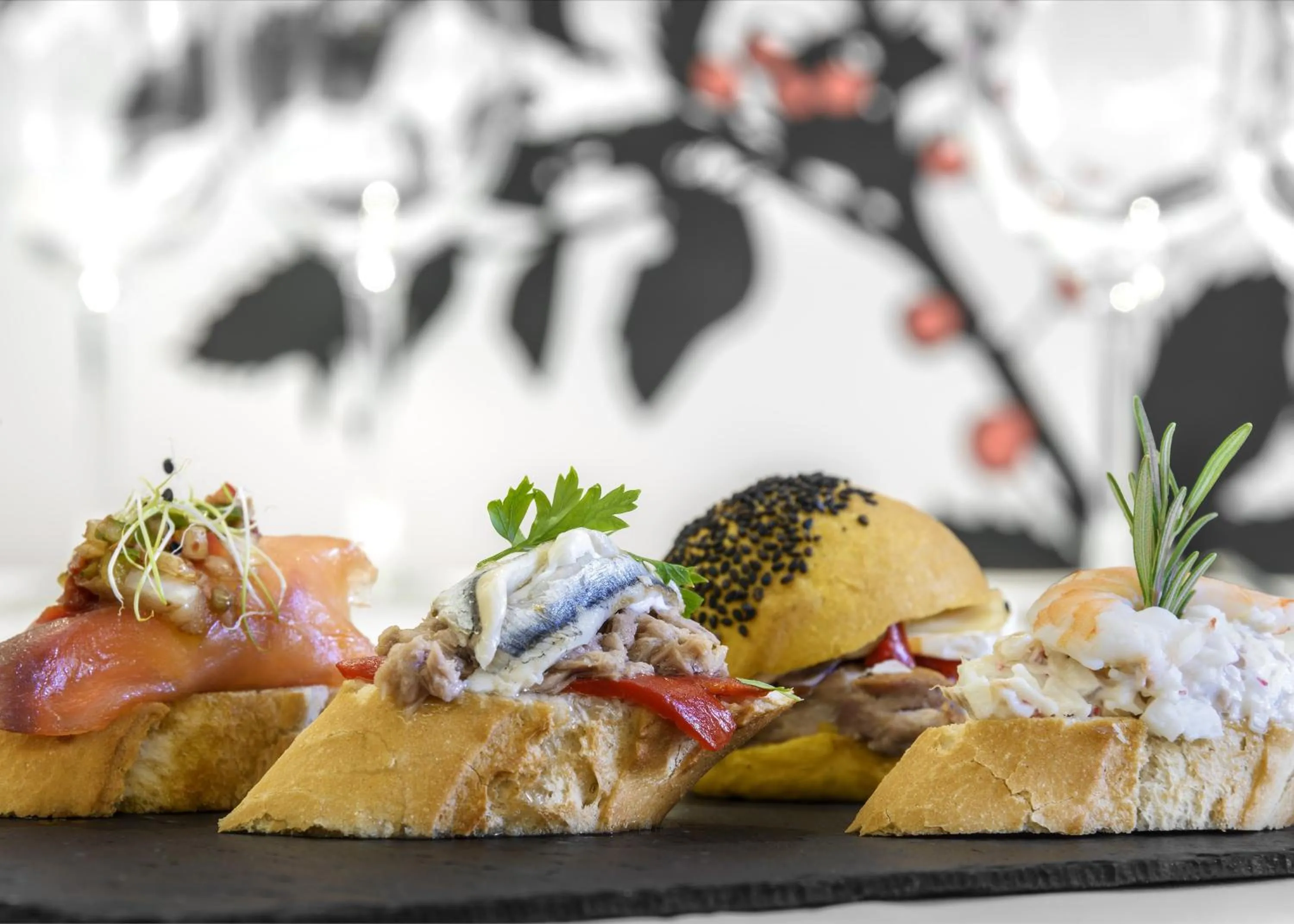 Food close-up in Hotel El Acebo