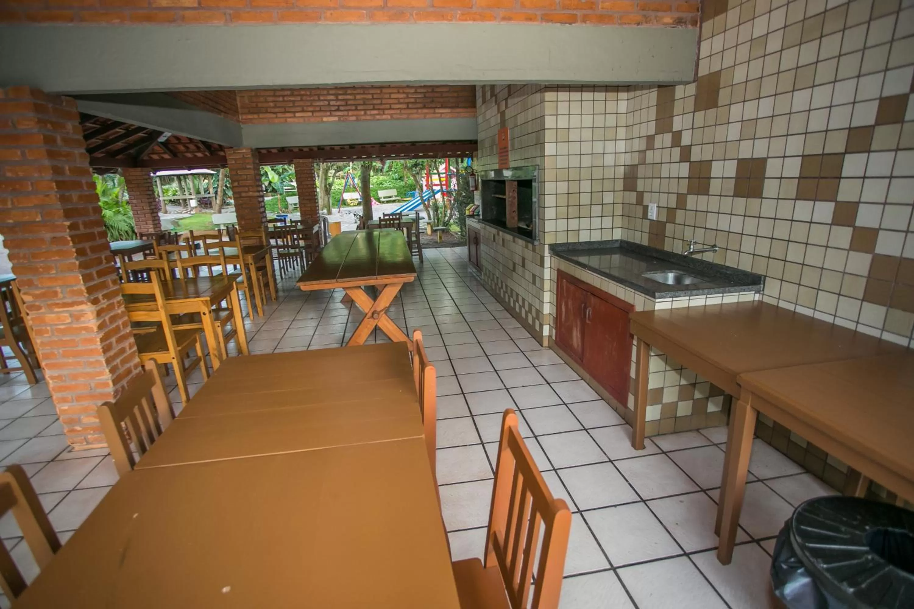 BBQ facilities in Hotel São Sebastião da Praia