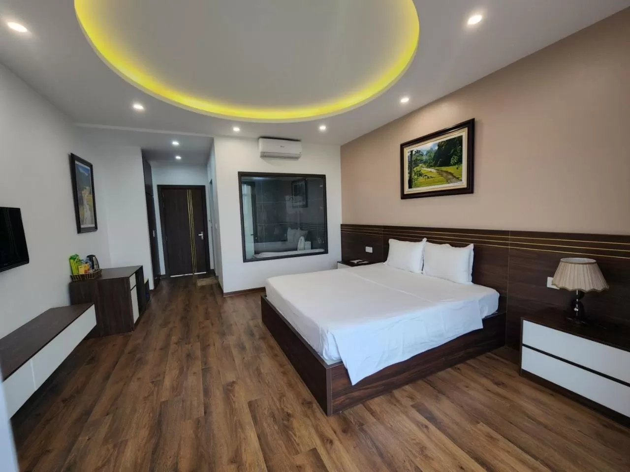 Bed in Lotus Hotel Ninh Bình