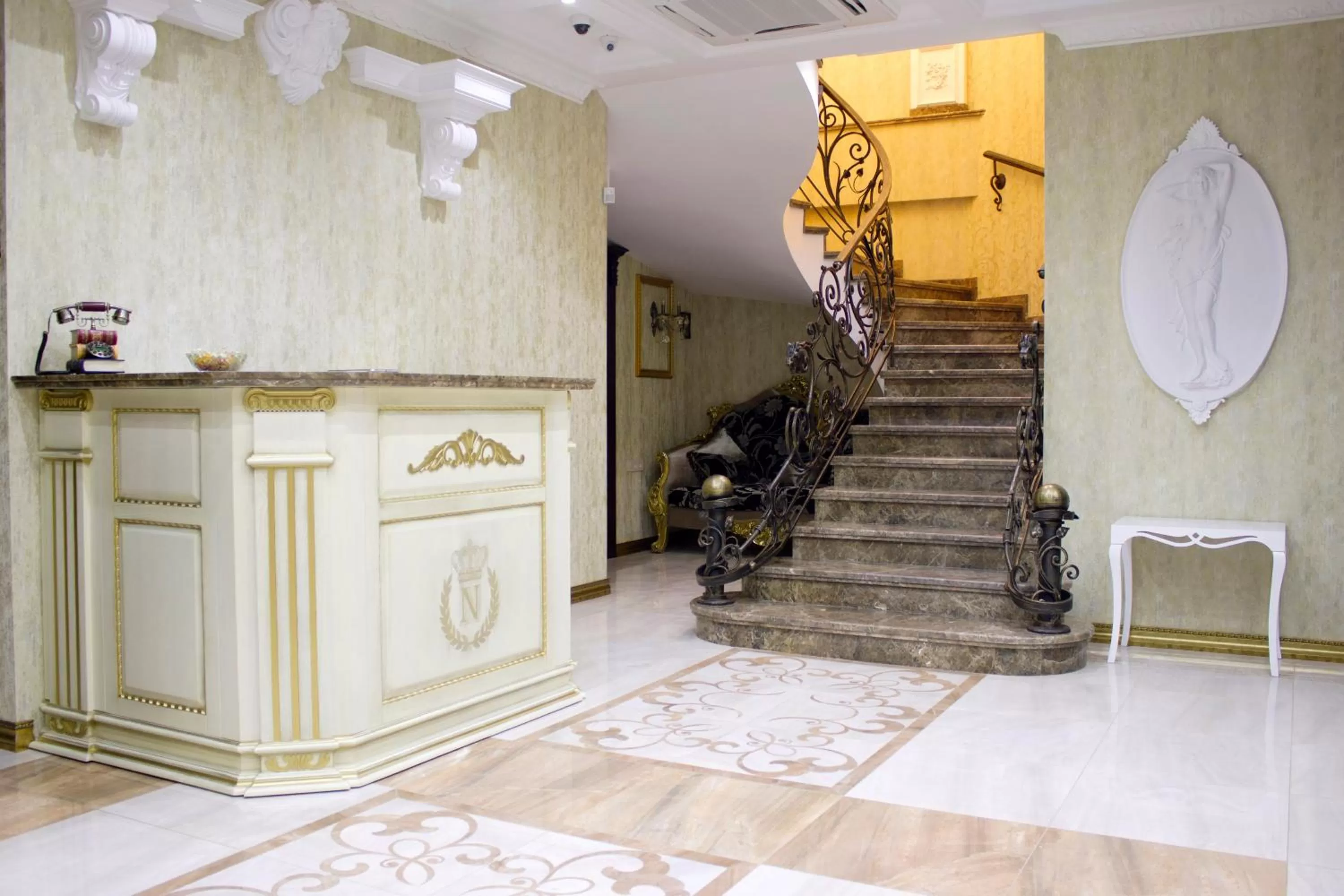 Lobby or reception in Neapol Boutique Hotel