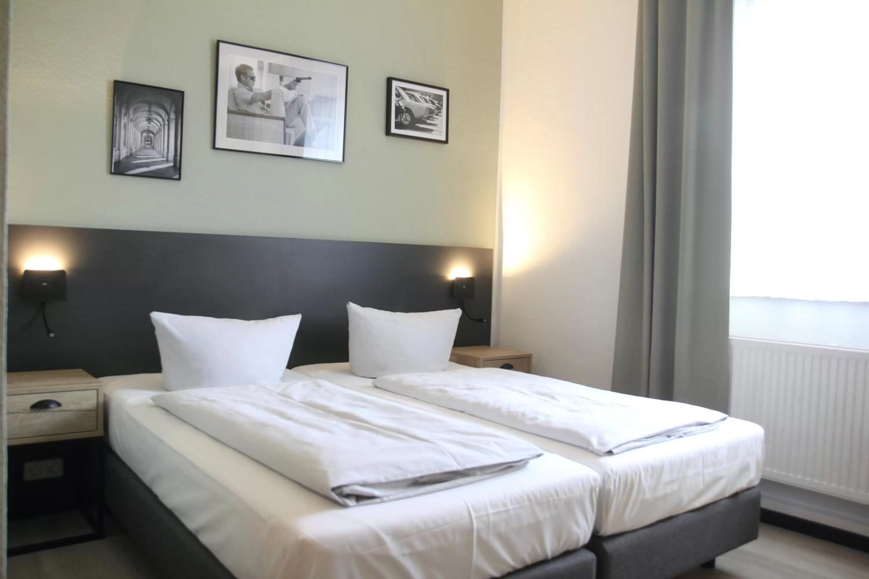 Bed in zeitlos Hotel und Restaurant am Fuchsbach