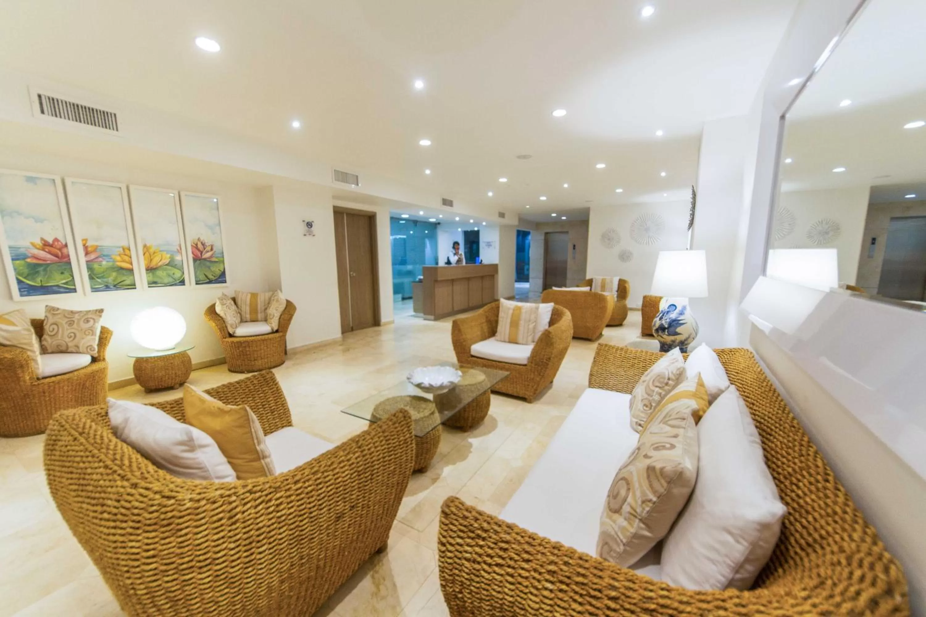 Lobby or reception in Hotel Casablanca