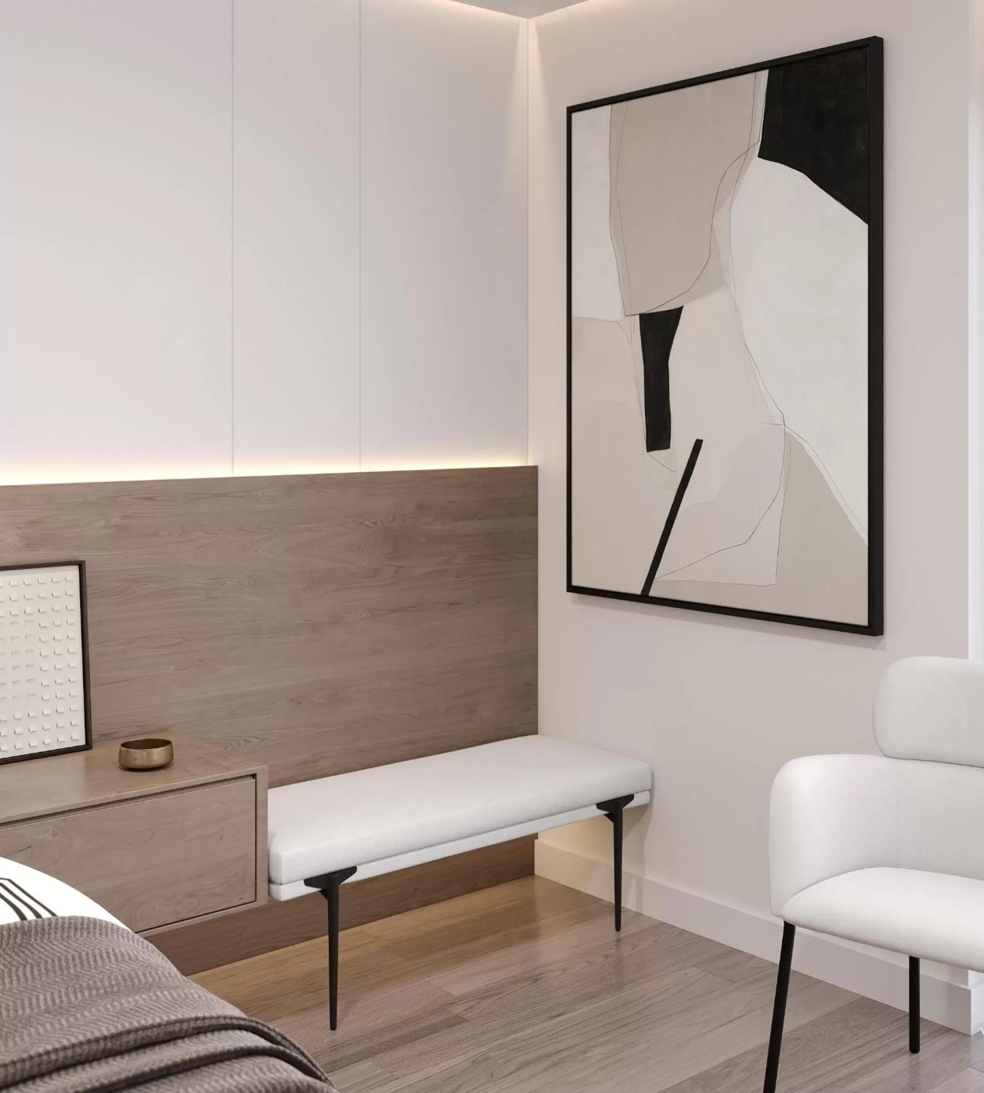 Seating area, Bathroom in the Vietta Hotel