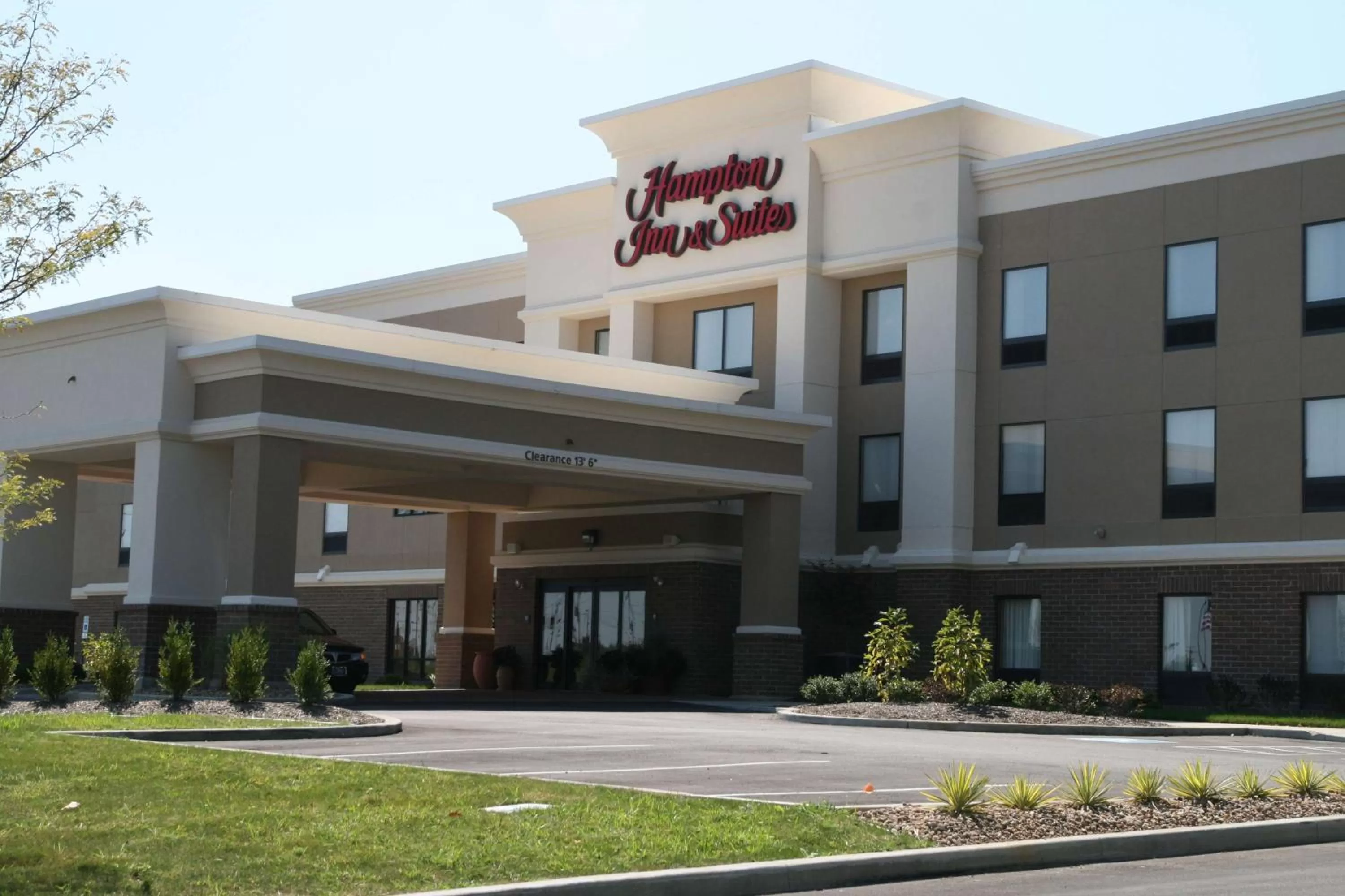 Property building in Hampton Inn & Suites New Castle, PA