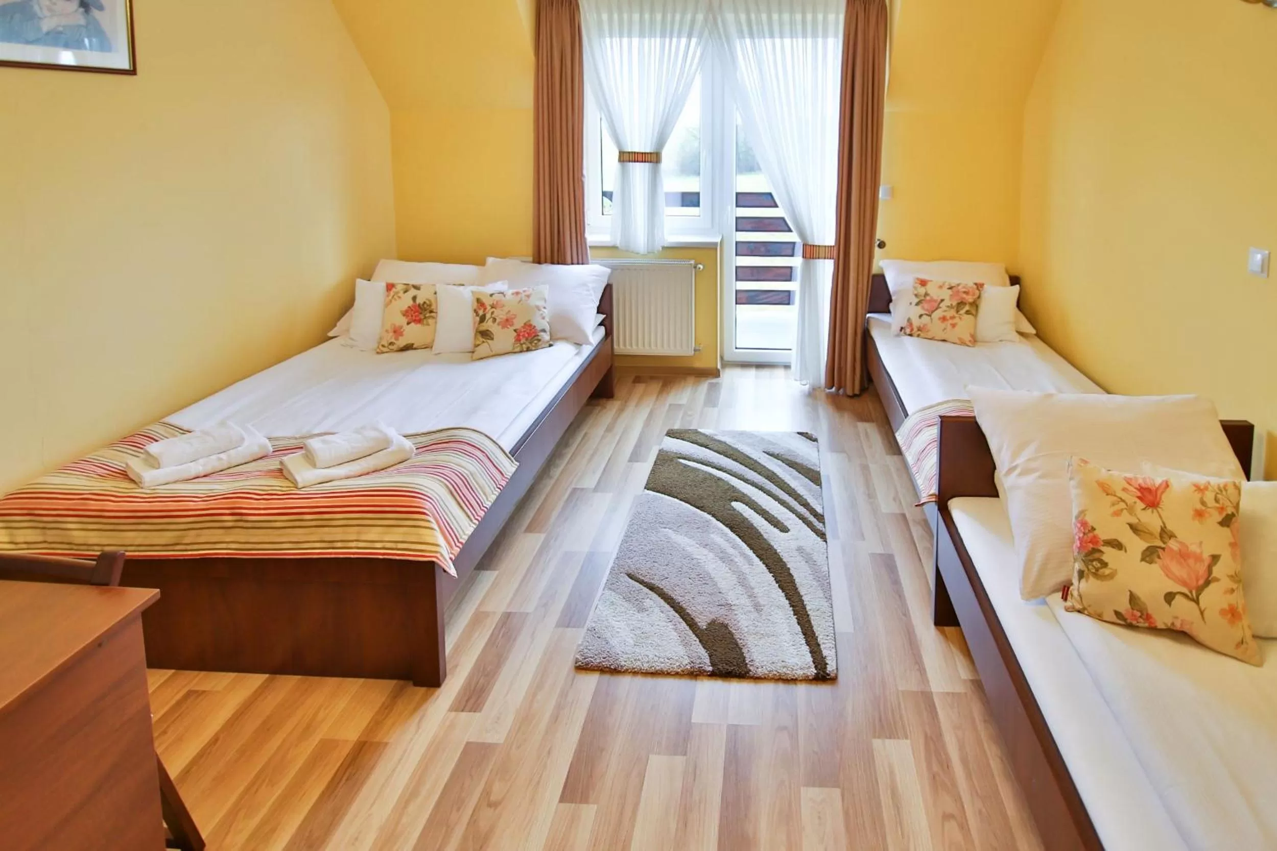 Decorative detail, Bed in Villa Kasper