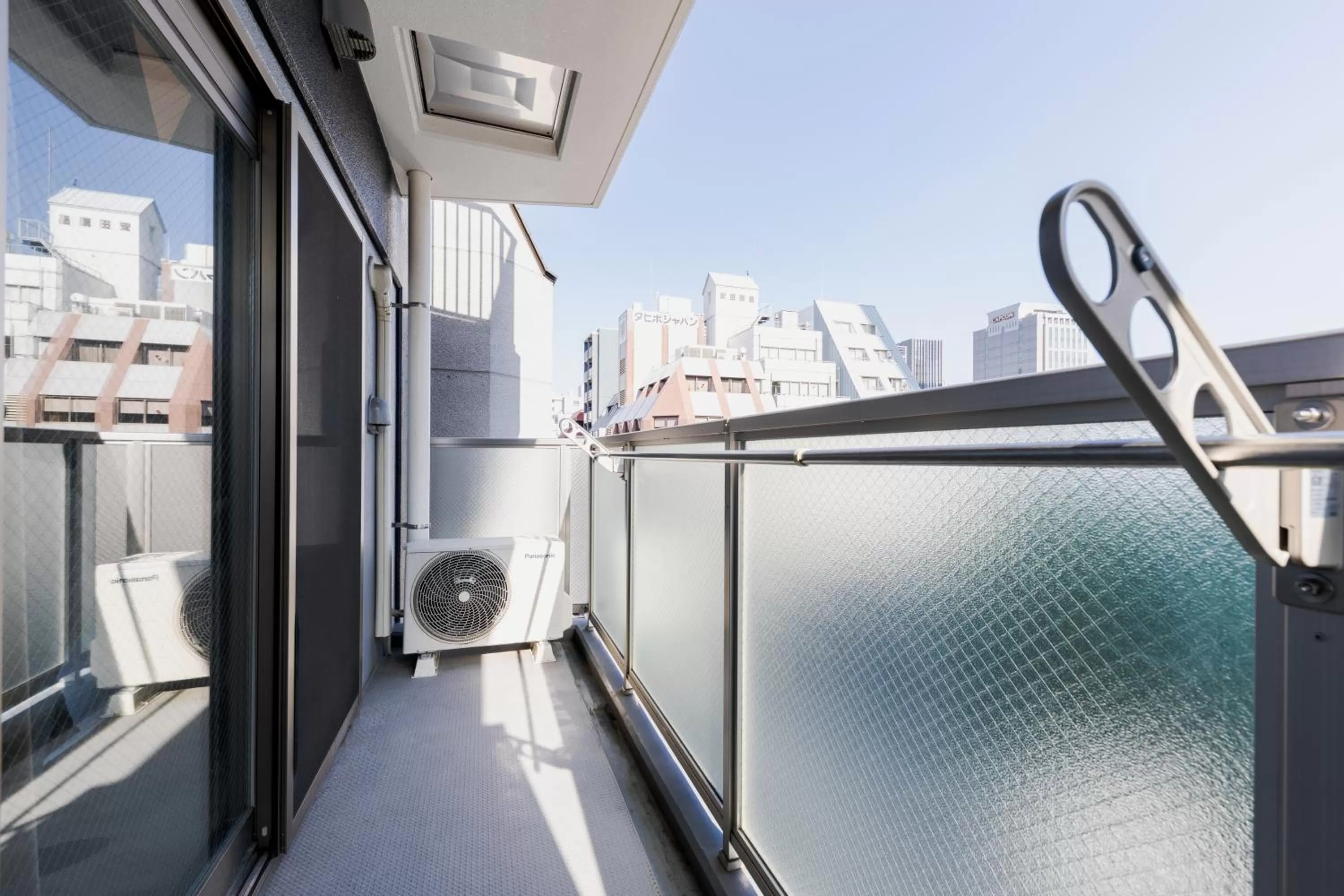 Balcony/Terrace in TAKUTO STAY SAKAISUJI-HOMMACHI