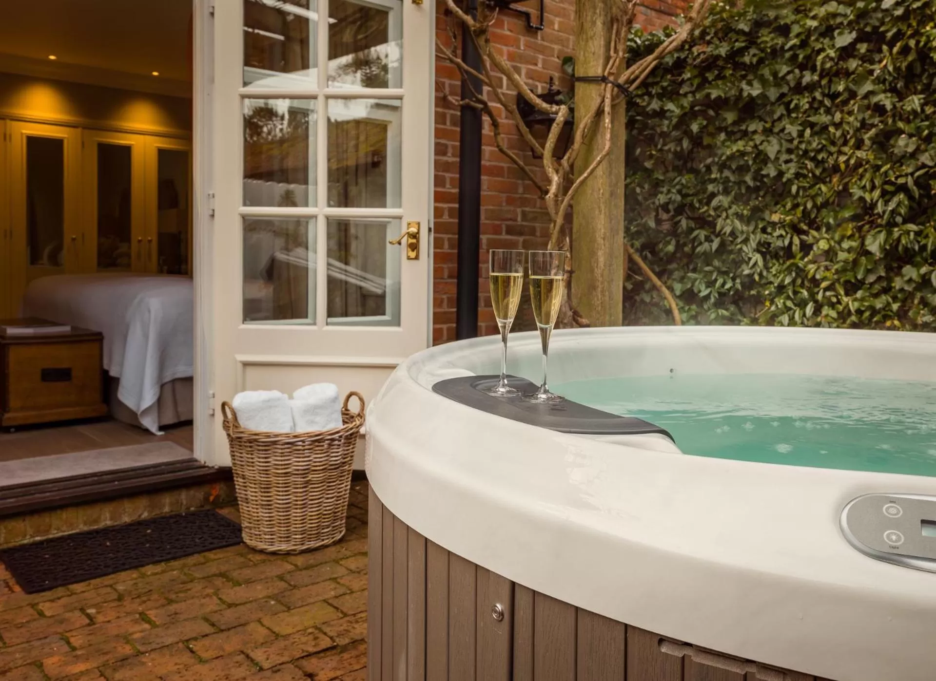 Hot Tub in Chewton Glen Hotel - an Iconic Luxury Hotel
