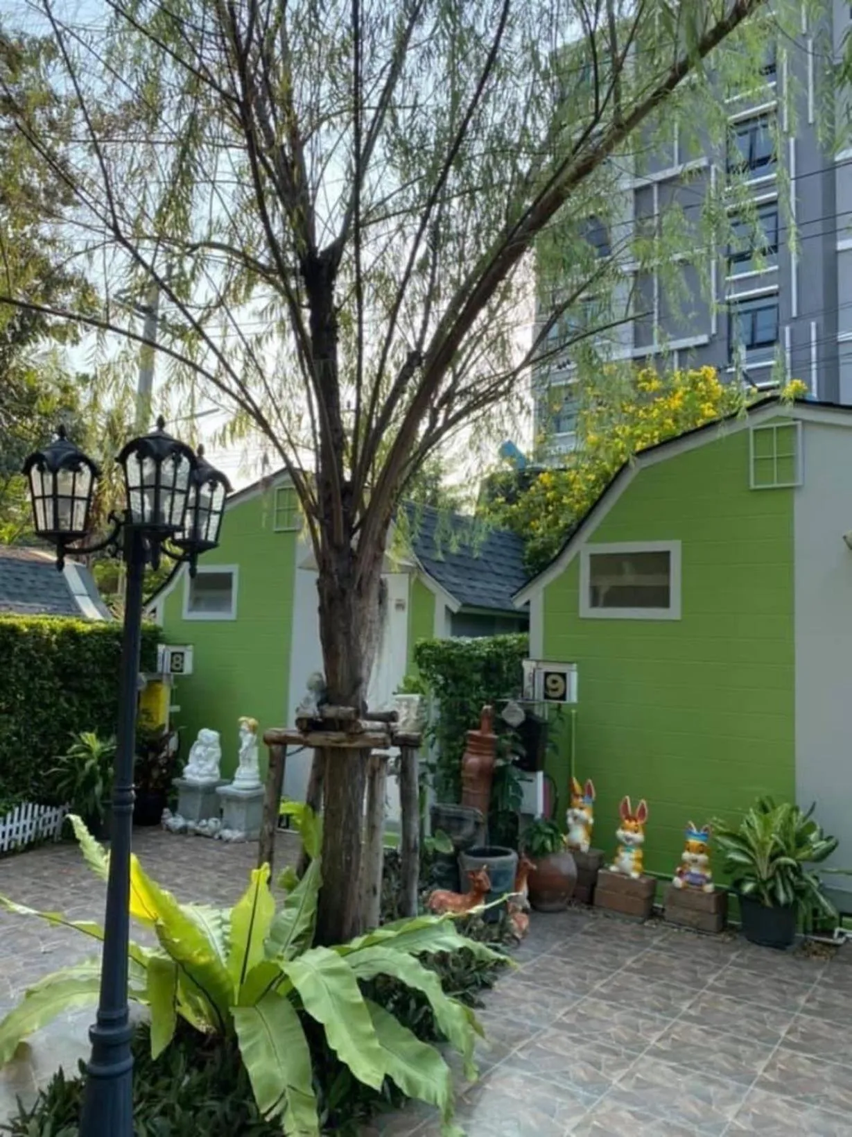 Patio in Kurina Hotel