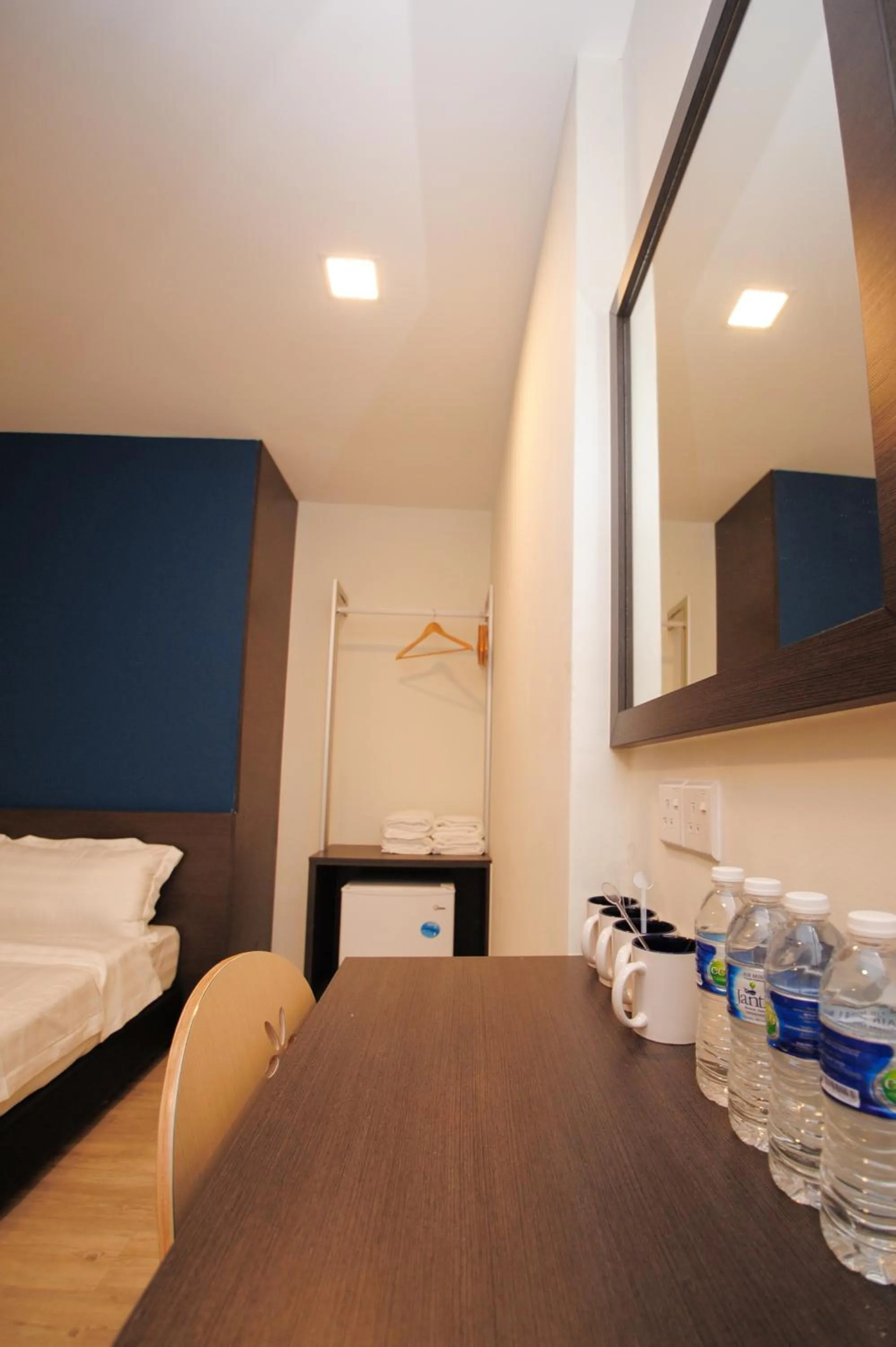 Decorative detail, Bed in Hotel Mezzo