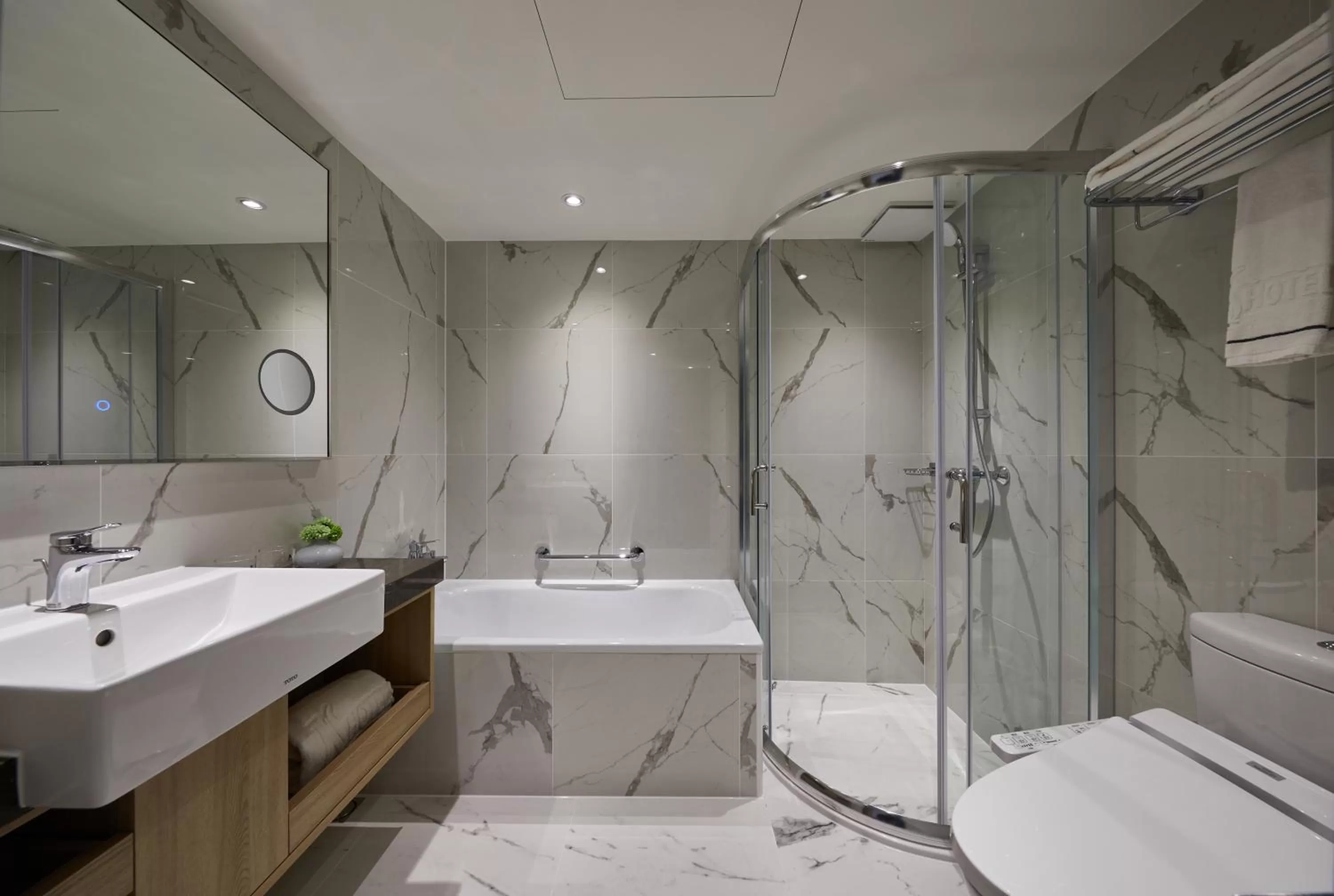 Bathroom in K Hotels Taipei Linsen