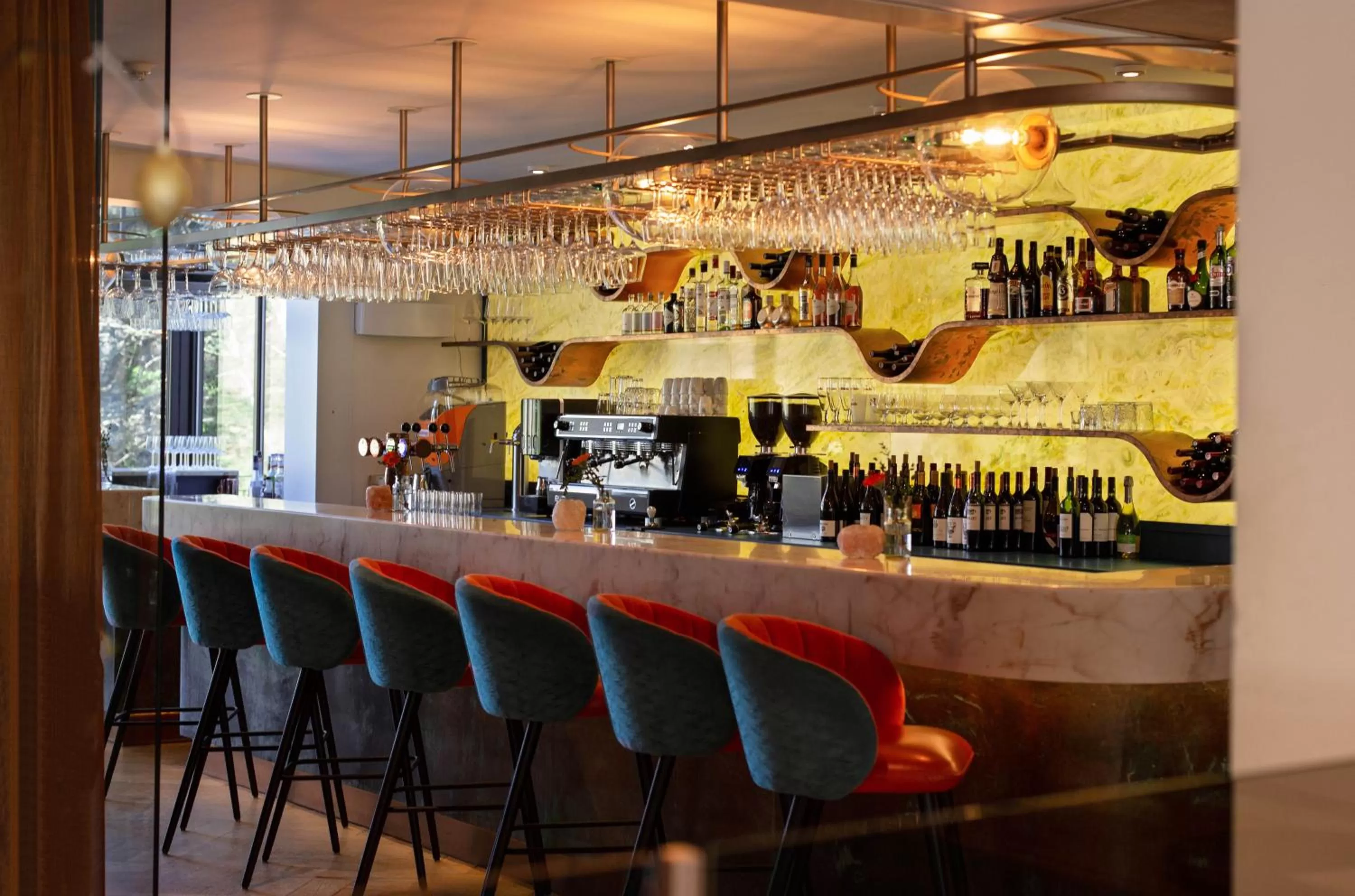 Lounge or bar in Landgoed Groot Warnsborn