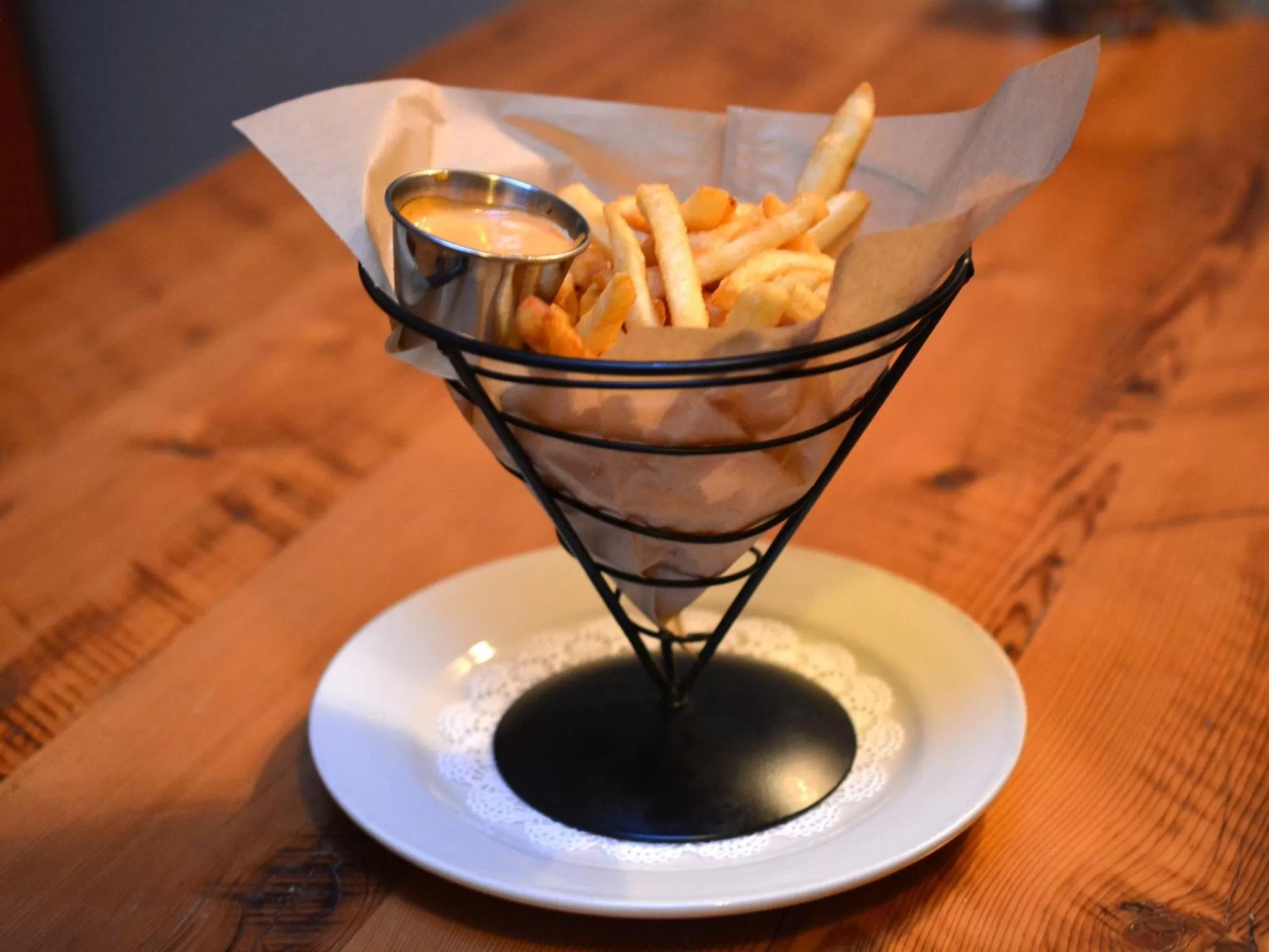 Food close-up in Hyde Away Inn