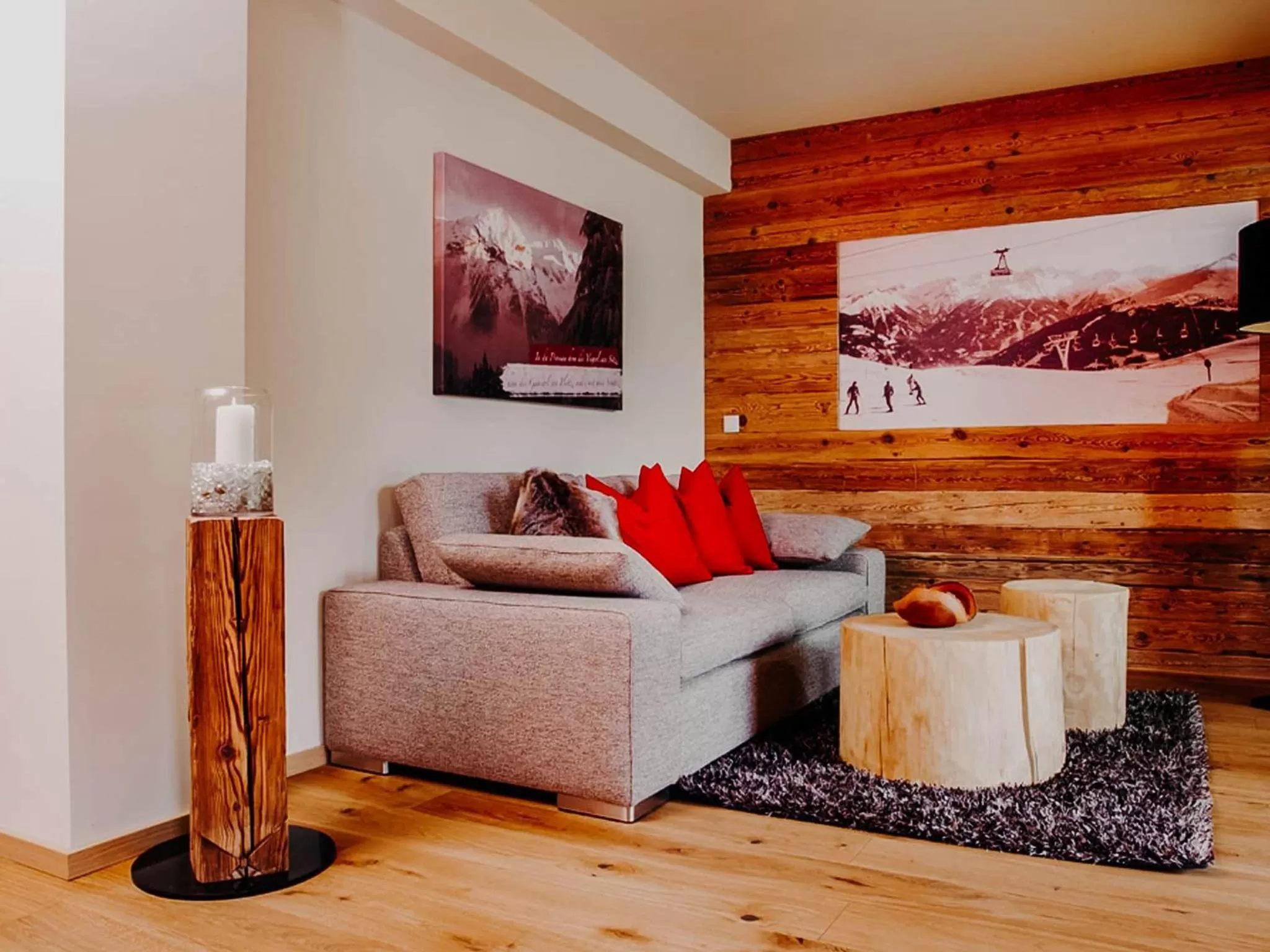 Living room in Sendlhofer's