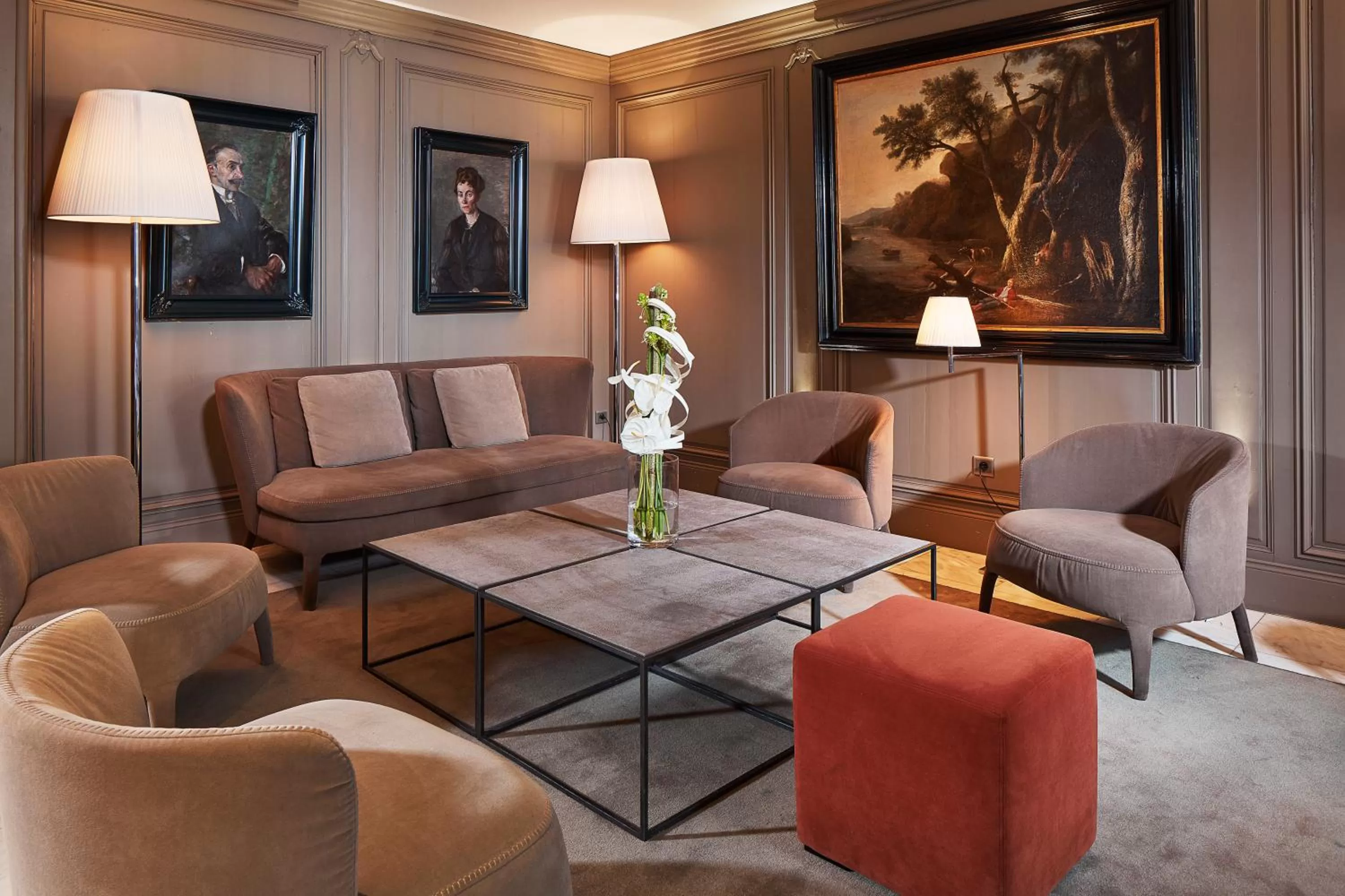 Lobby or reception in Hôtel Régent Contades