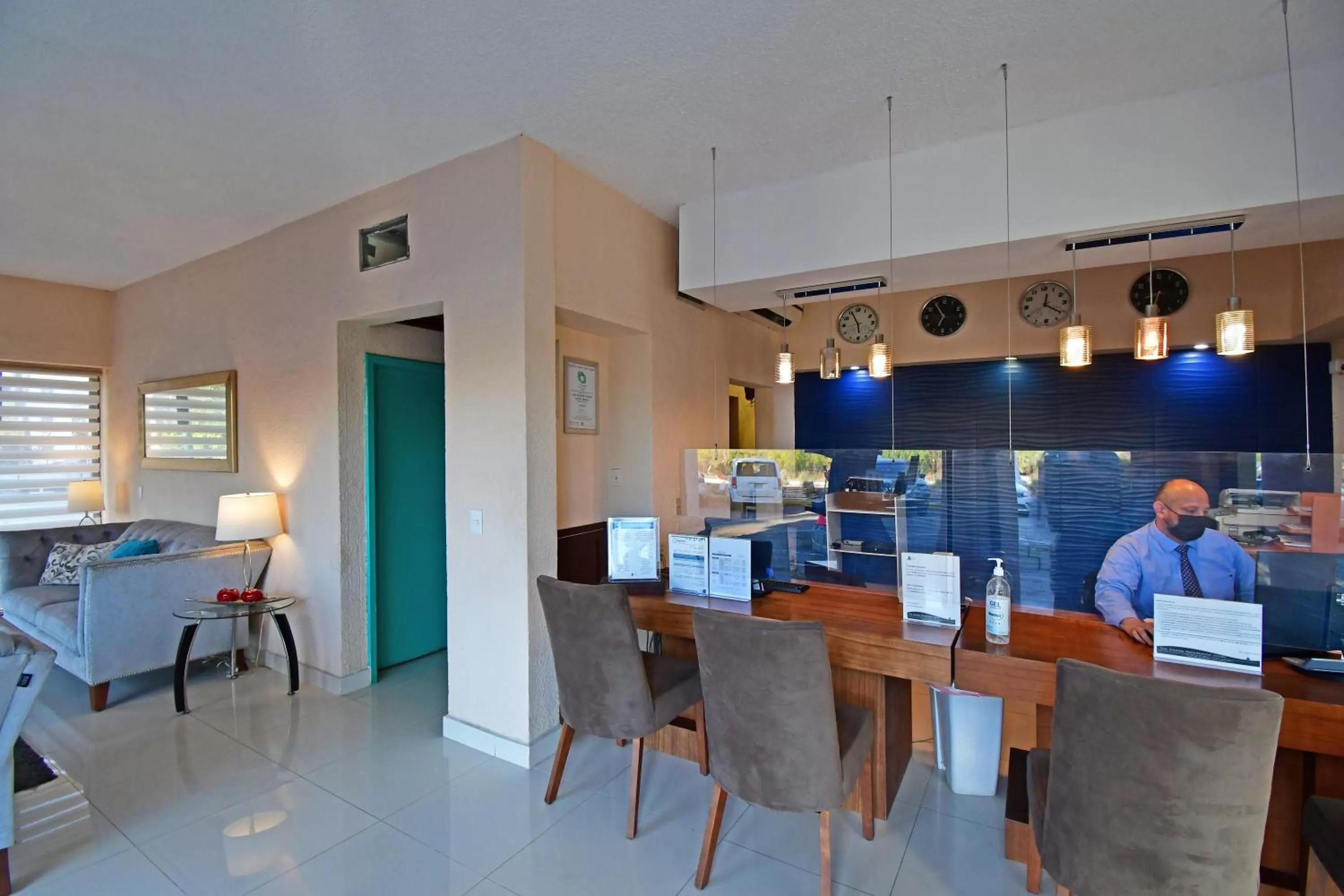 Lobby or reception in The Westmarine Waterfront Hotel