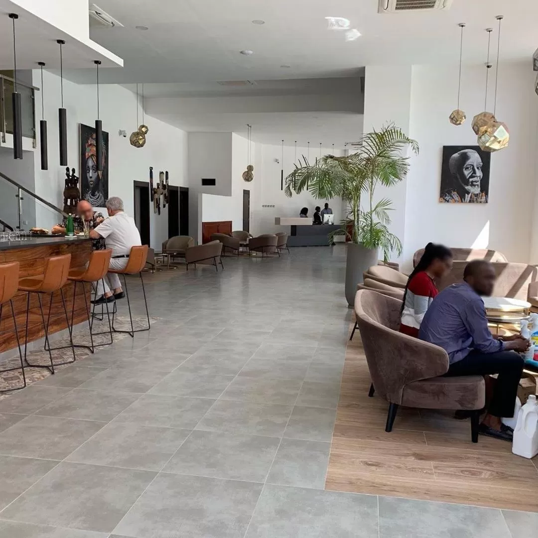 Lounge or bar in Hotel L'Adresse Dakar