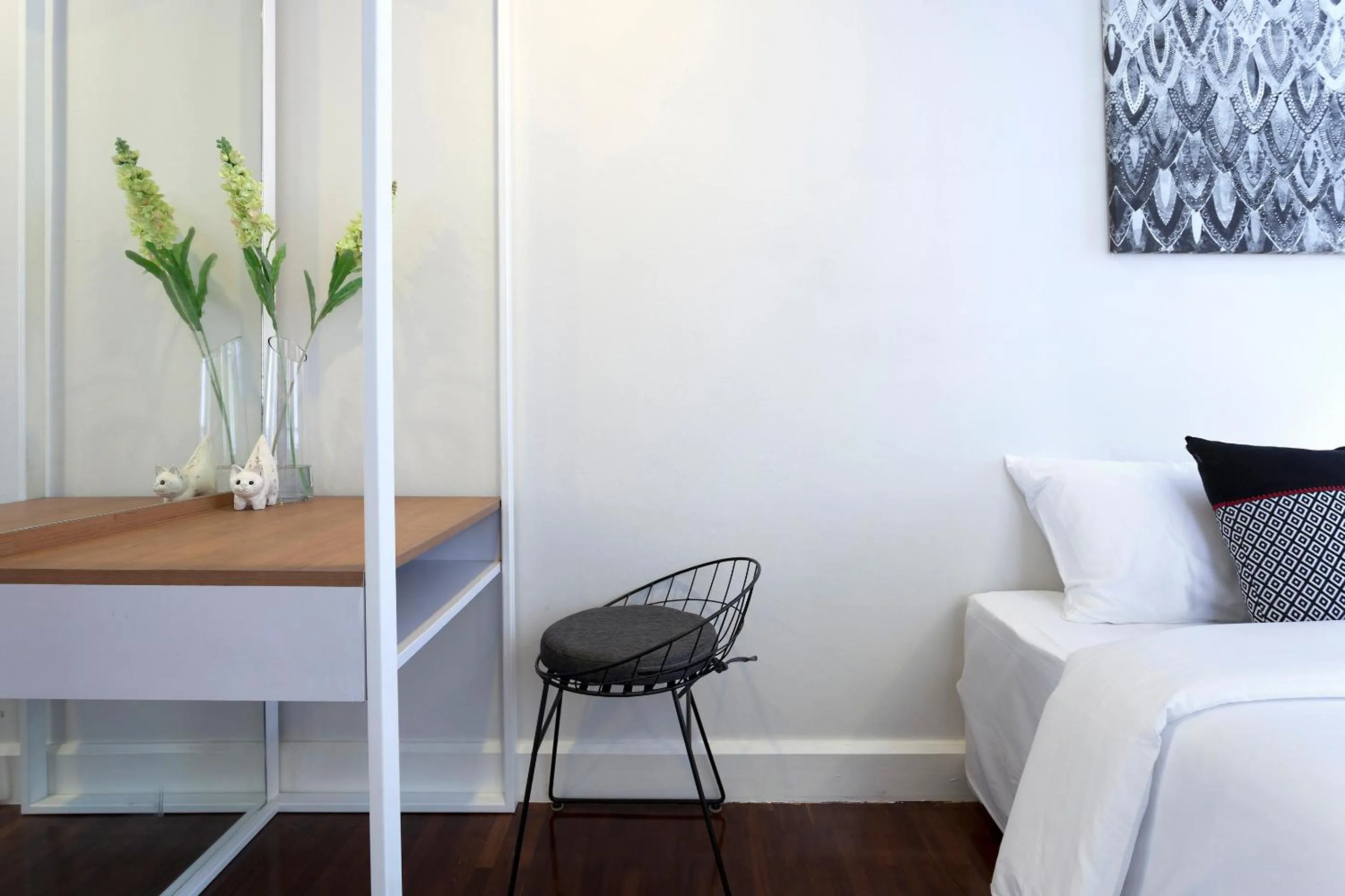 Bed in Private Pool Villa 89 Nimman Chiang Mai