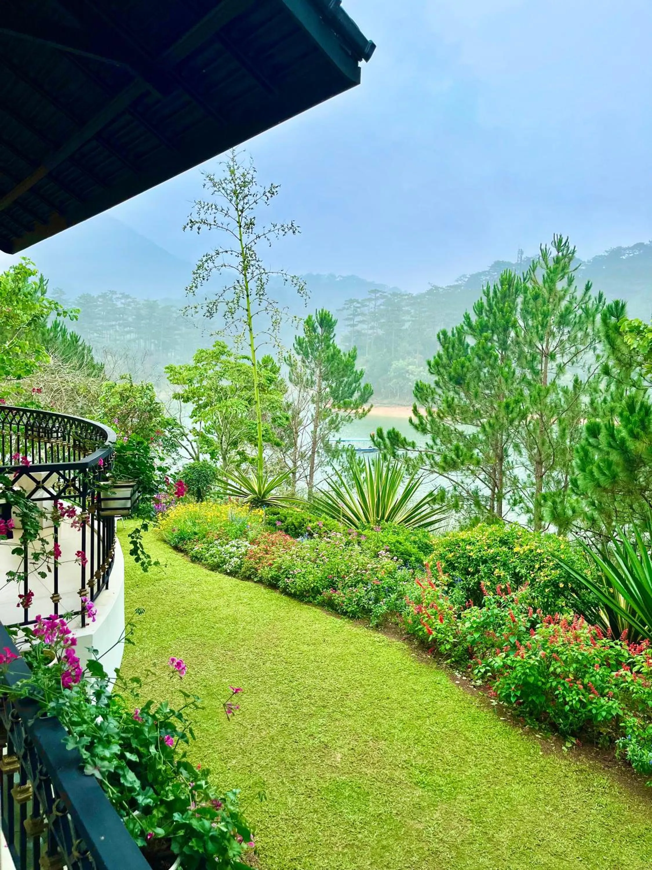 Garden view in Binh An Village Resort