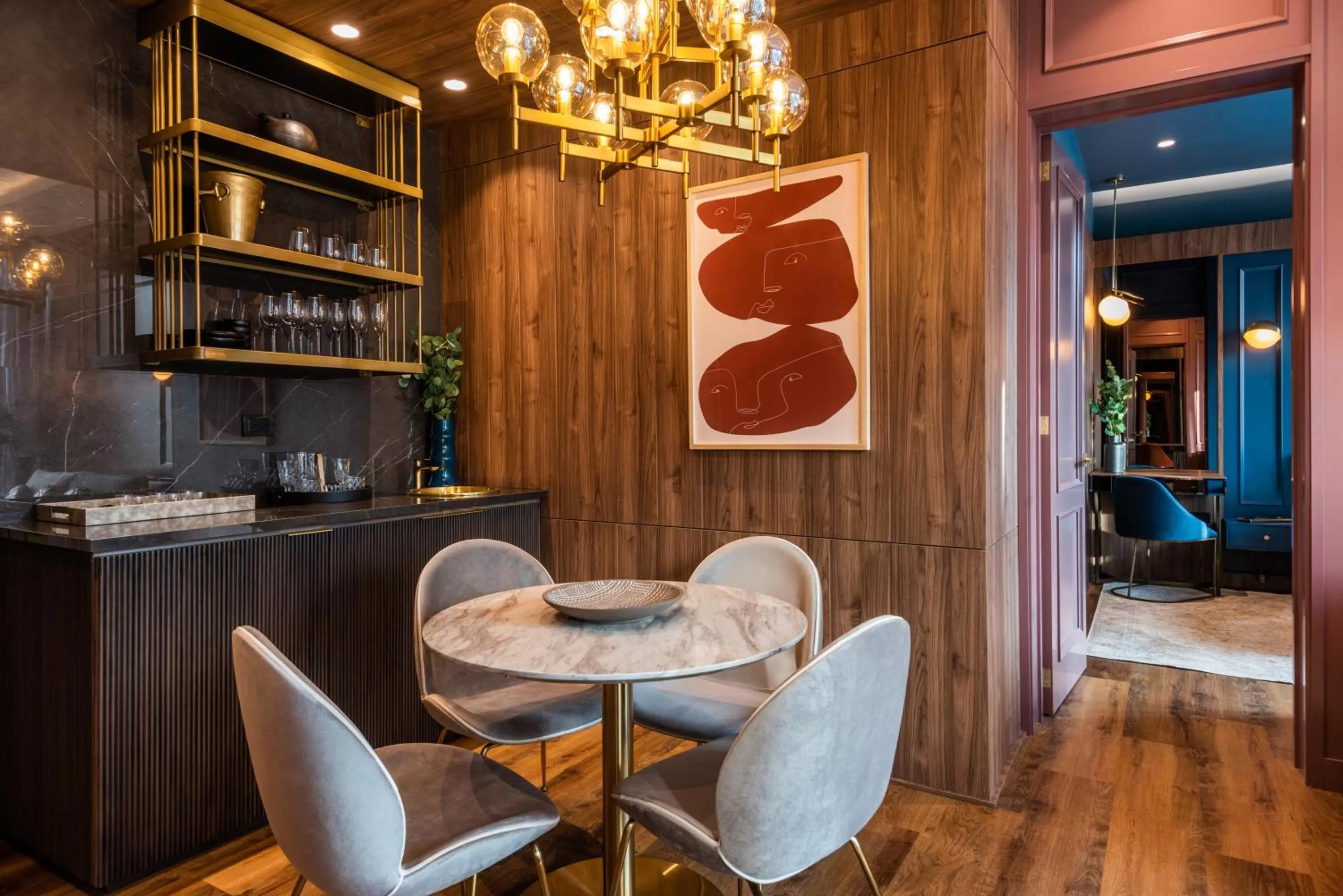 Dining area in Hotel Marquee Medellín