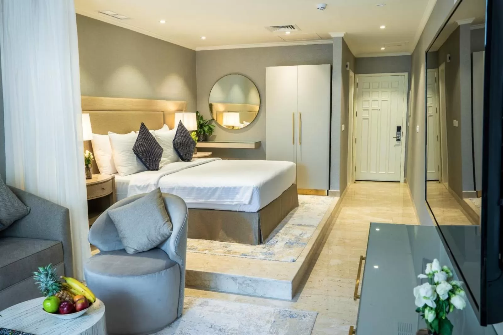 Bedroom, Bed in Argan Al Bidaa Hotel and Resort , Kuwait