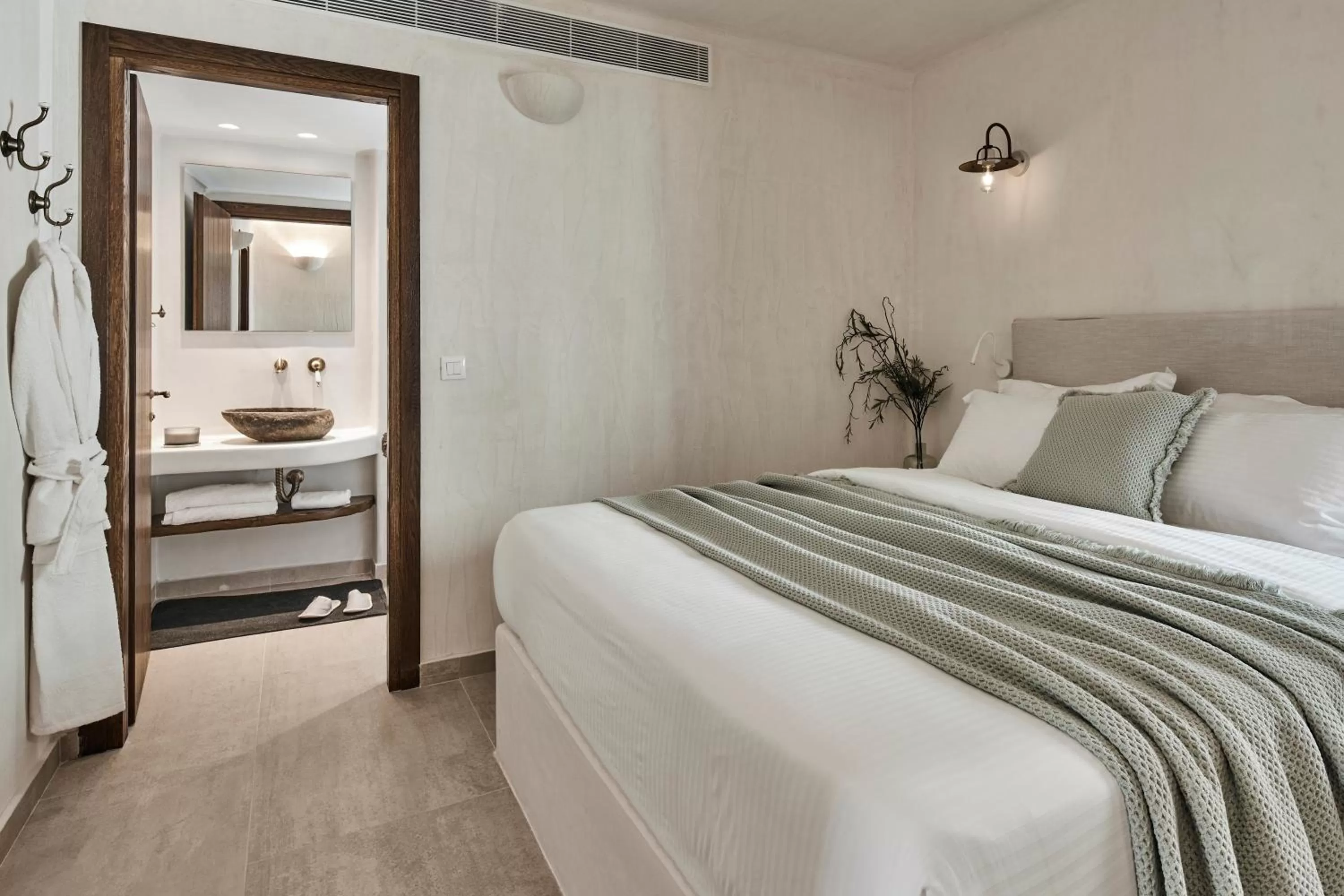 Bed in Winery Hotel 1870