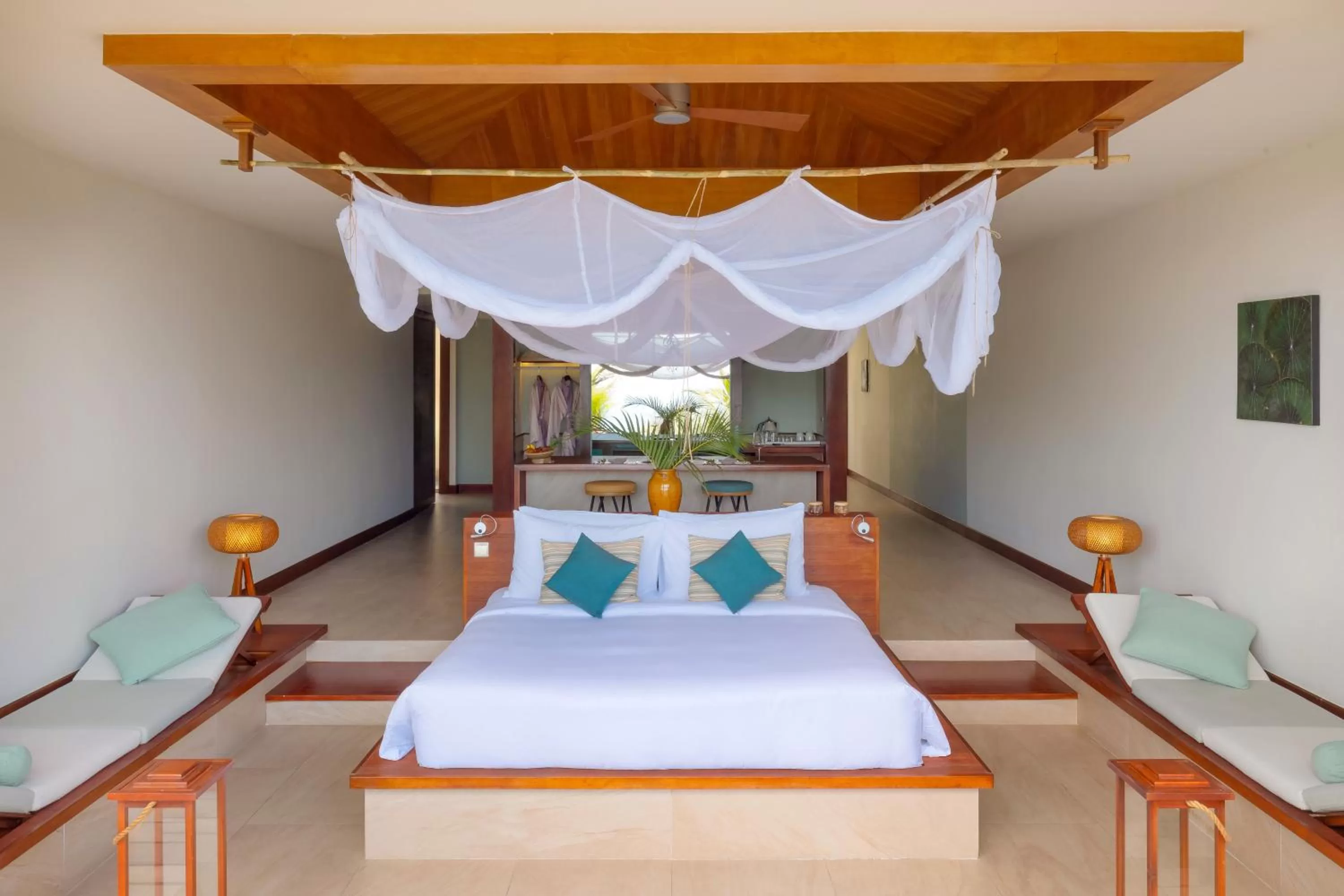 Bedroom, Bed in Fusion Resort Cam Ranh - All Spa Inclusive