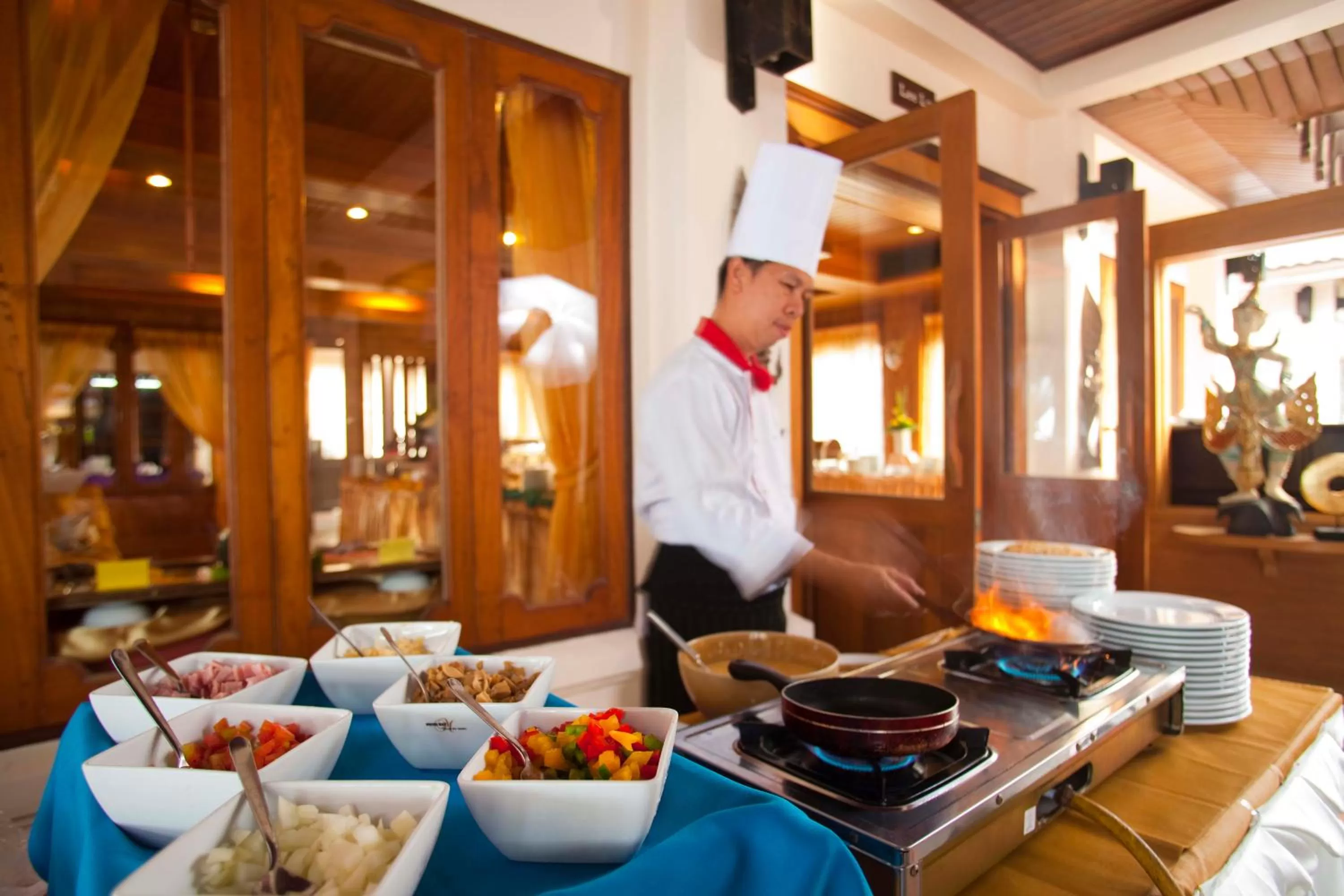 Food in Mukdara Beach Villa & Spa Resort