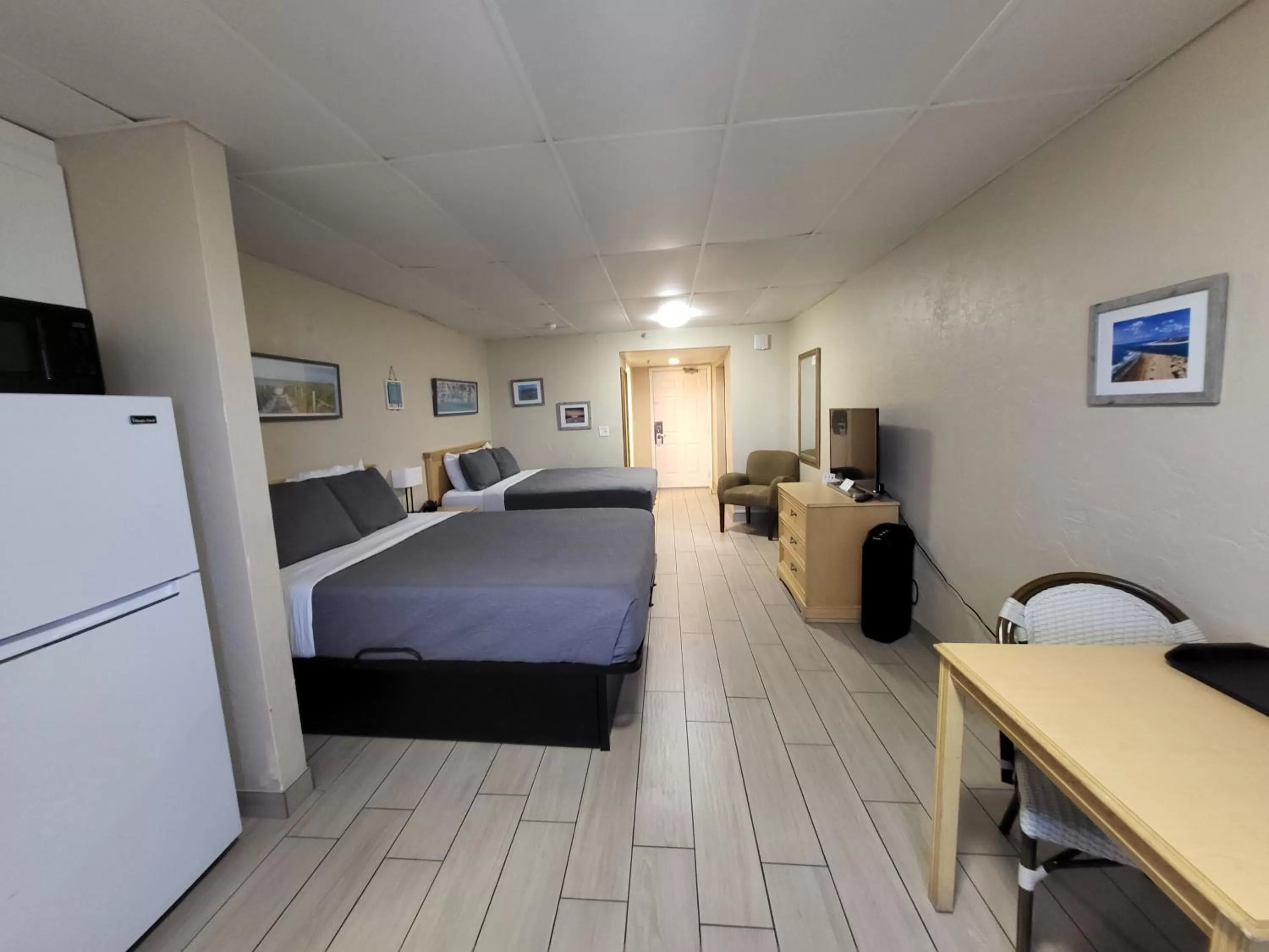 Bed in Beachside Hotel