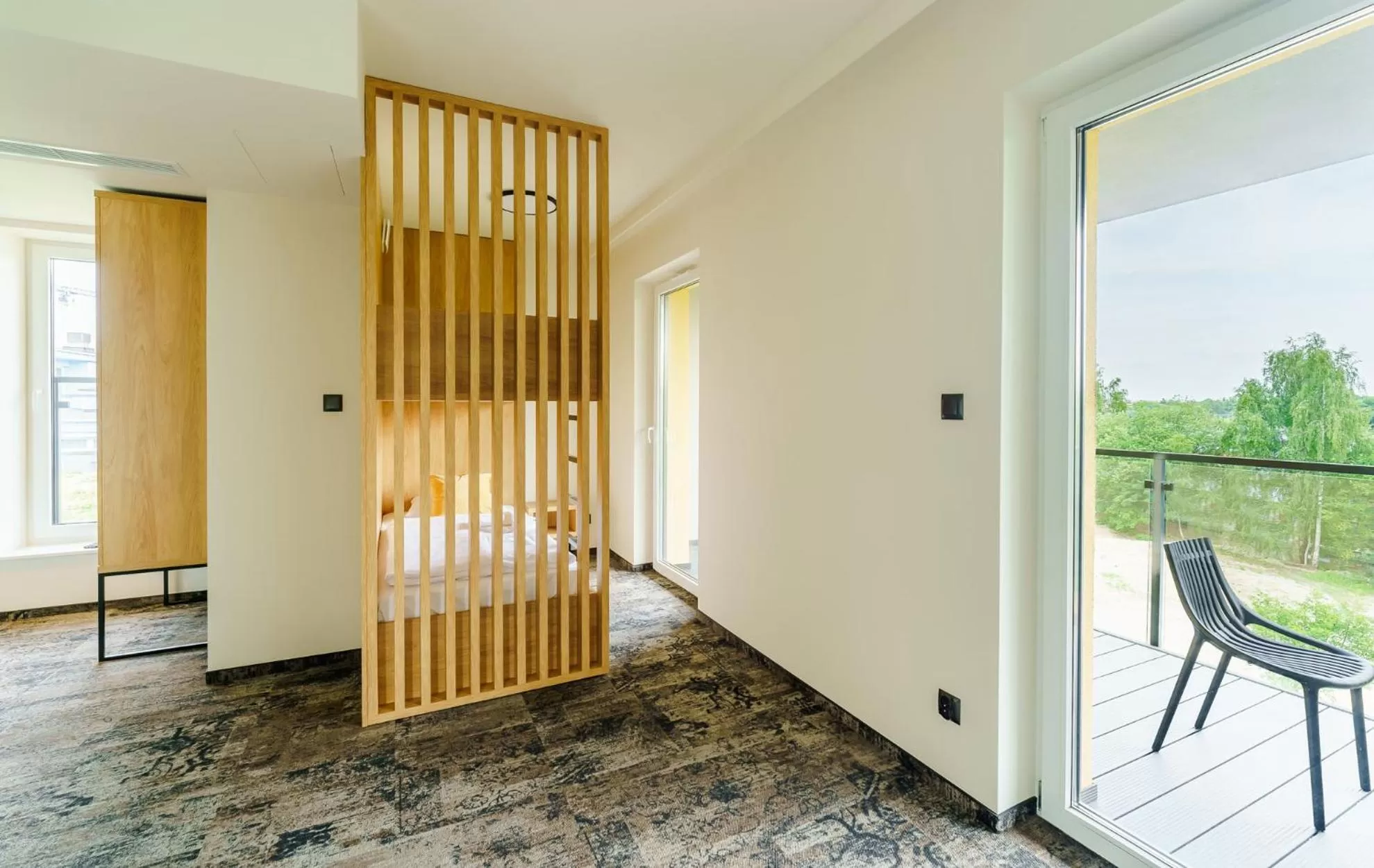 Bed in FACTORY RESORT wellness & spa