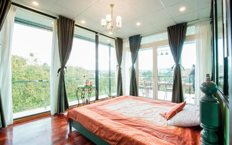 Bed in Dalat Terrasse Des Roses Villa