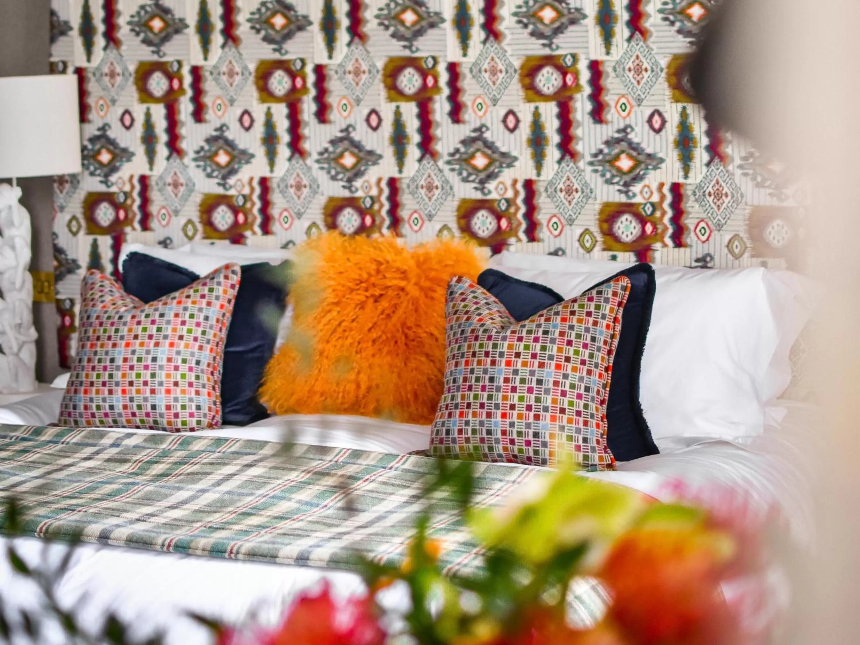 Bed in The Meadowpark Bar, Kitchen & Rooms