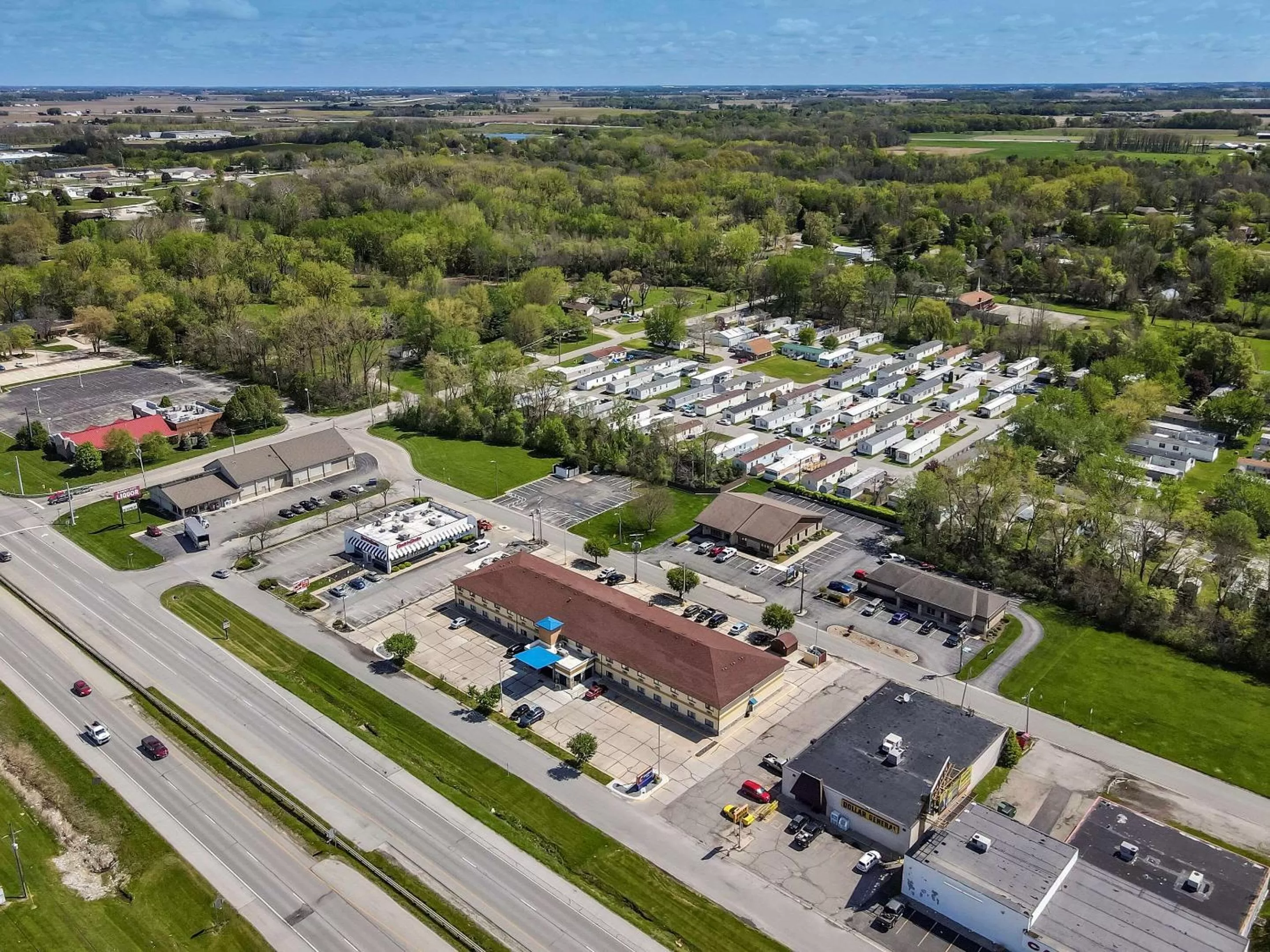 Property building in Comfort Inn Near Kokomo Speedway