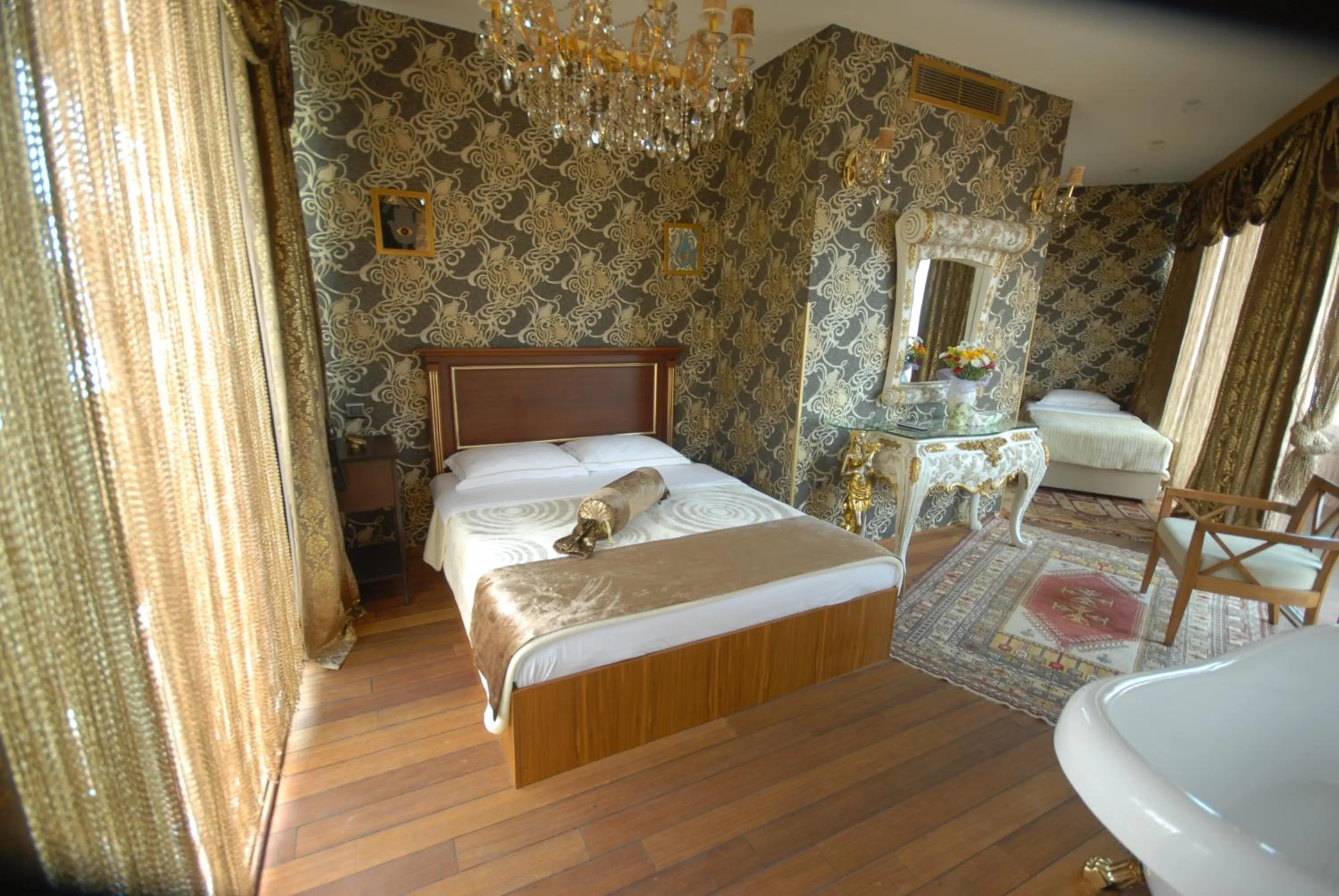 Decorative detail in Galata Palace Hotel