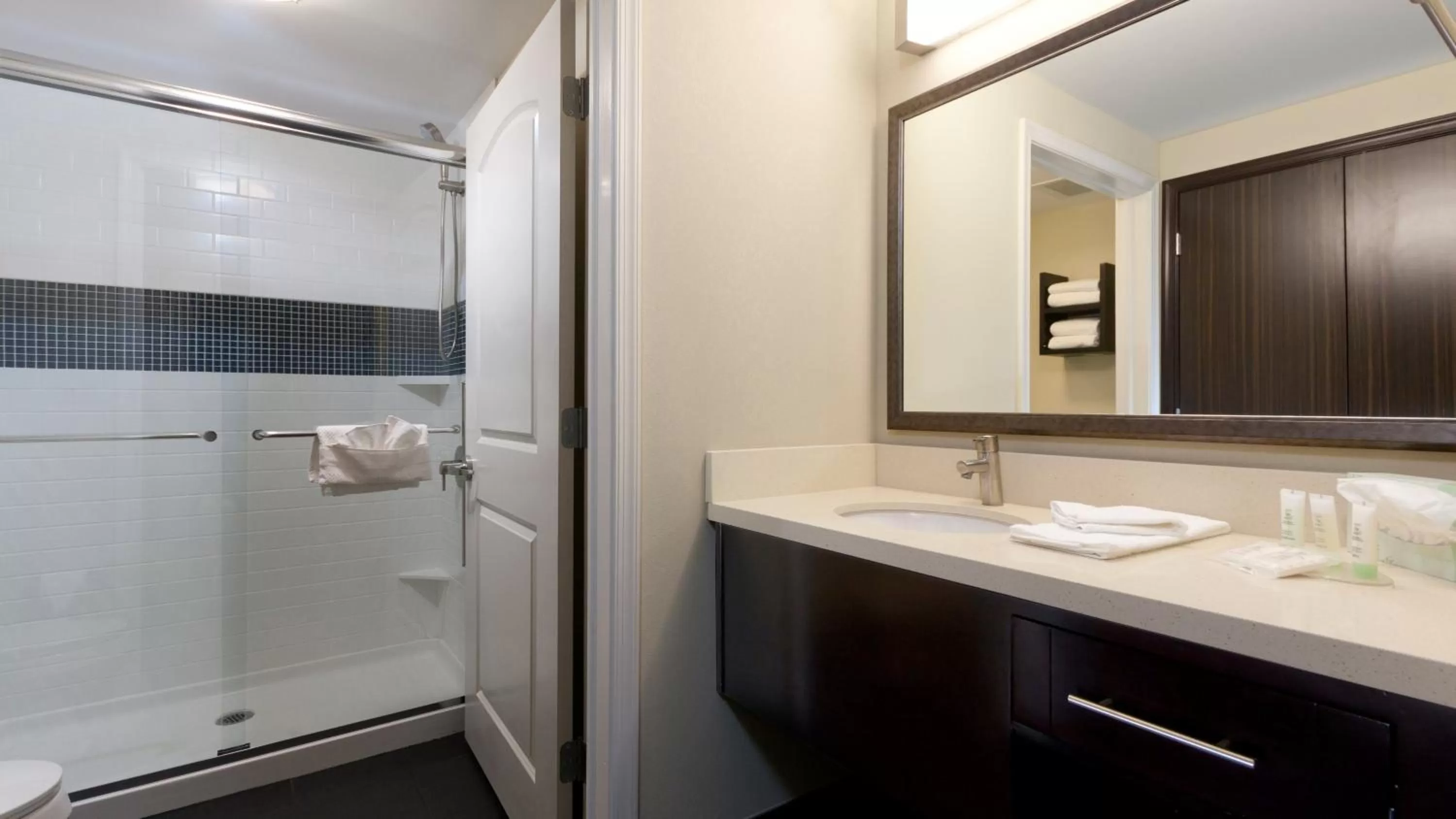 Bathroom in Staybridge Suites Buffalo-Amherst by IHG