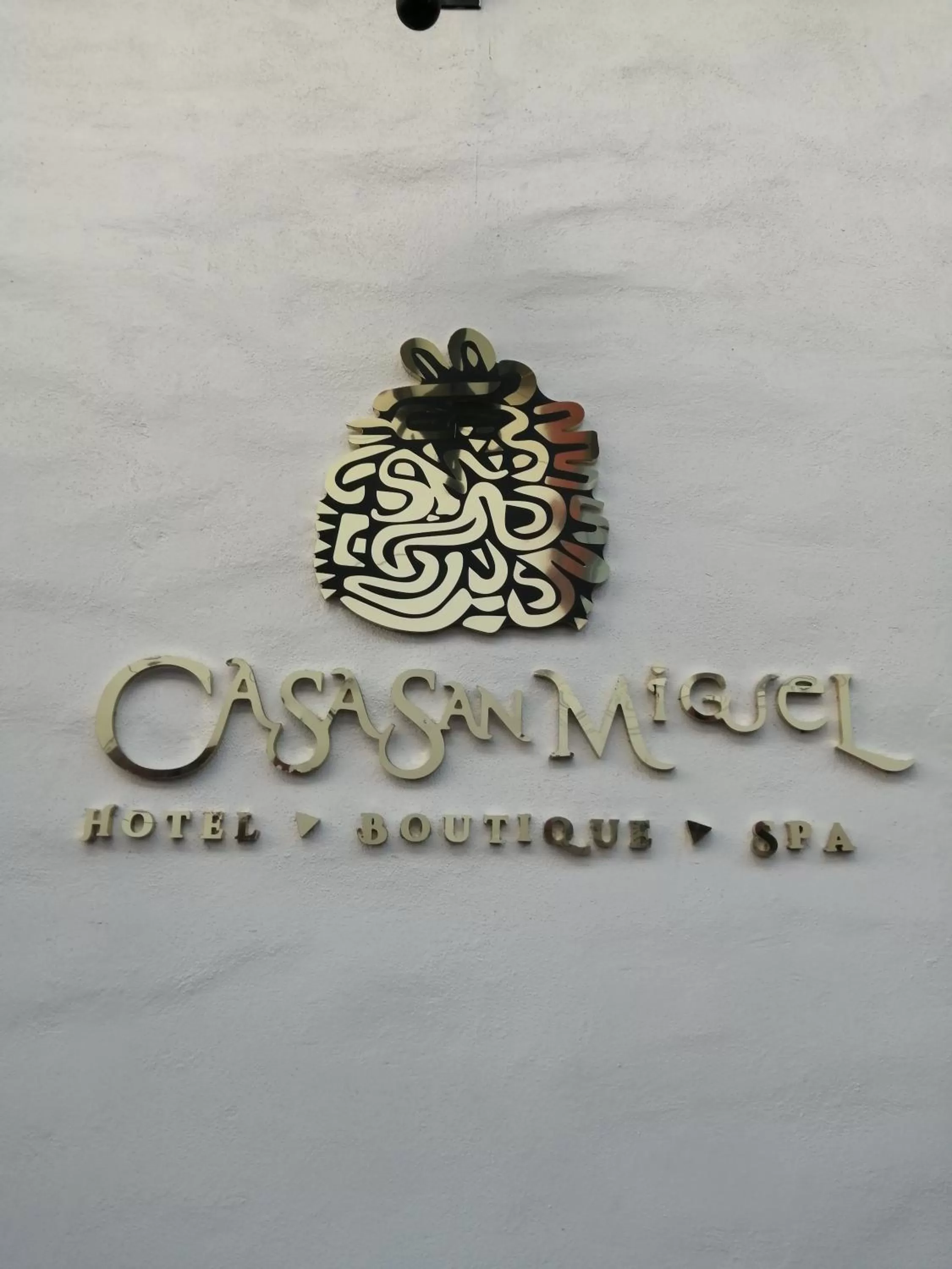 Property logo or sign in Casa San Miguel Hotel Boutique y Spa