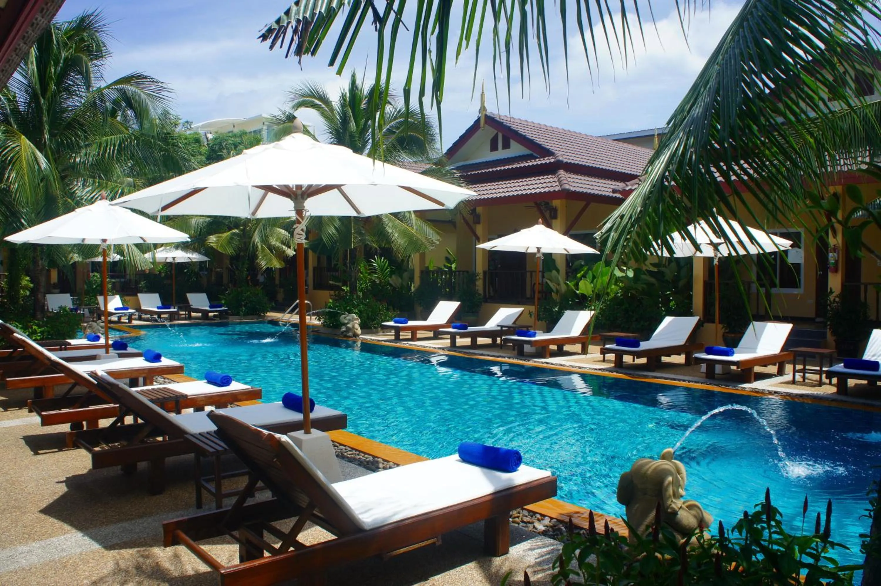 Swimming pool in Le Piman Resort