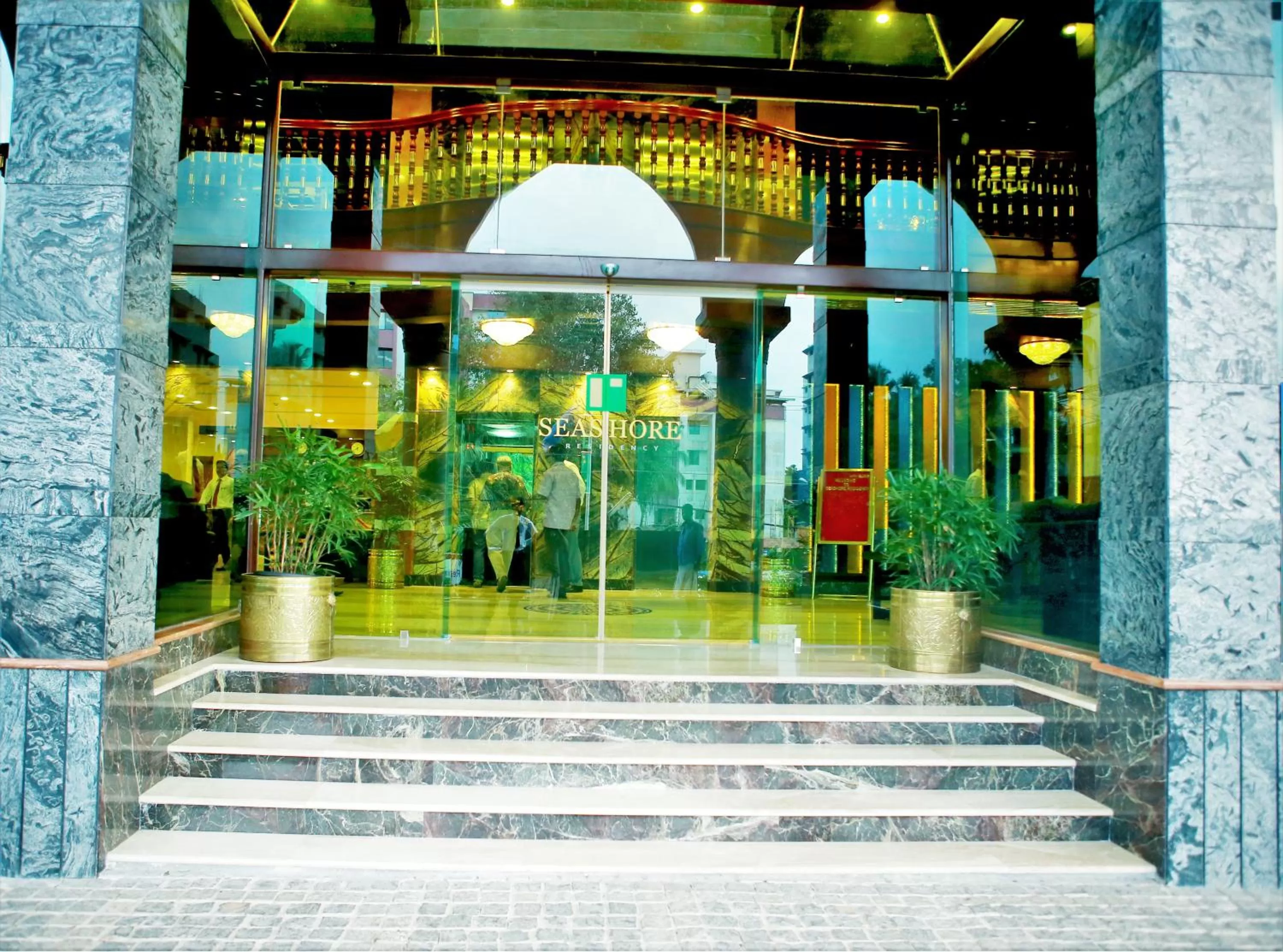 Facade/entrance in Seashore Residency