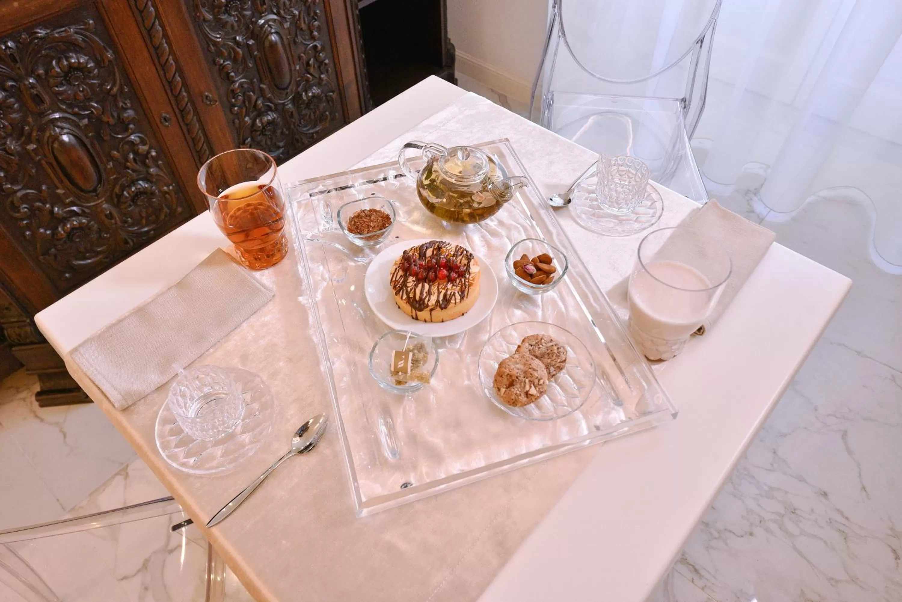 Food close-up in Palazzo Marletta Luxury House Hotel