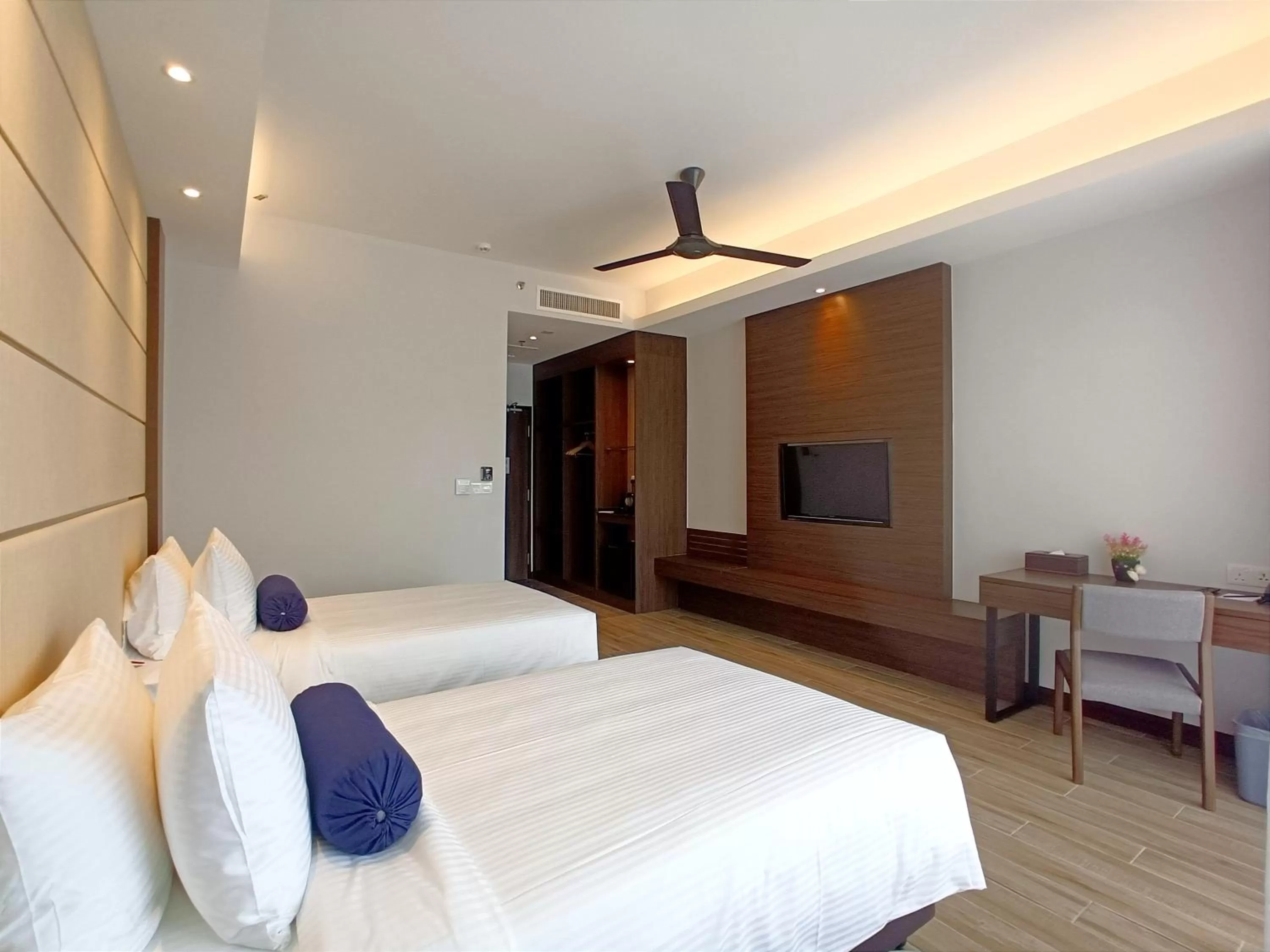 Photo of the whole room, Bed in Pacific Regency Beach Resort, Port Dickson